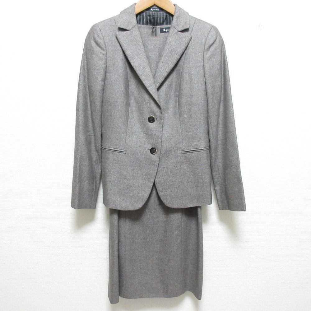 Aquascutum Aquascutum Aquascutum Loro Piana Fabric Ensemble Jacket Dress Textile Suits DUTY FREE for USA Size ONE SIZE - 1 Thumbnail