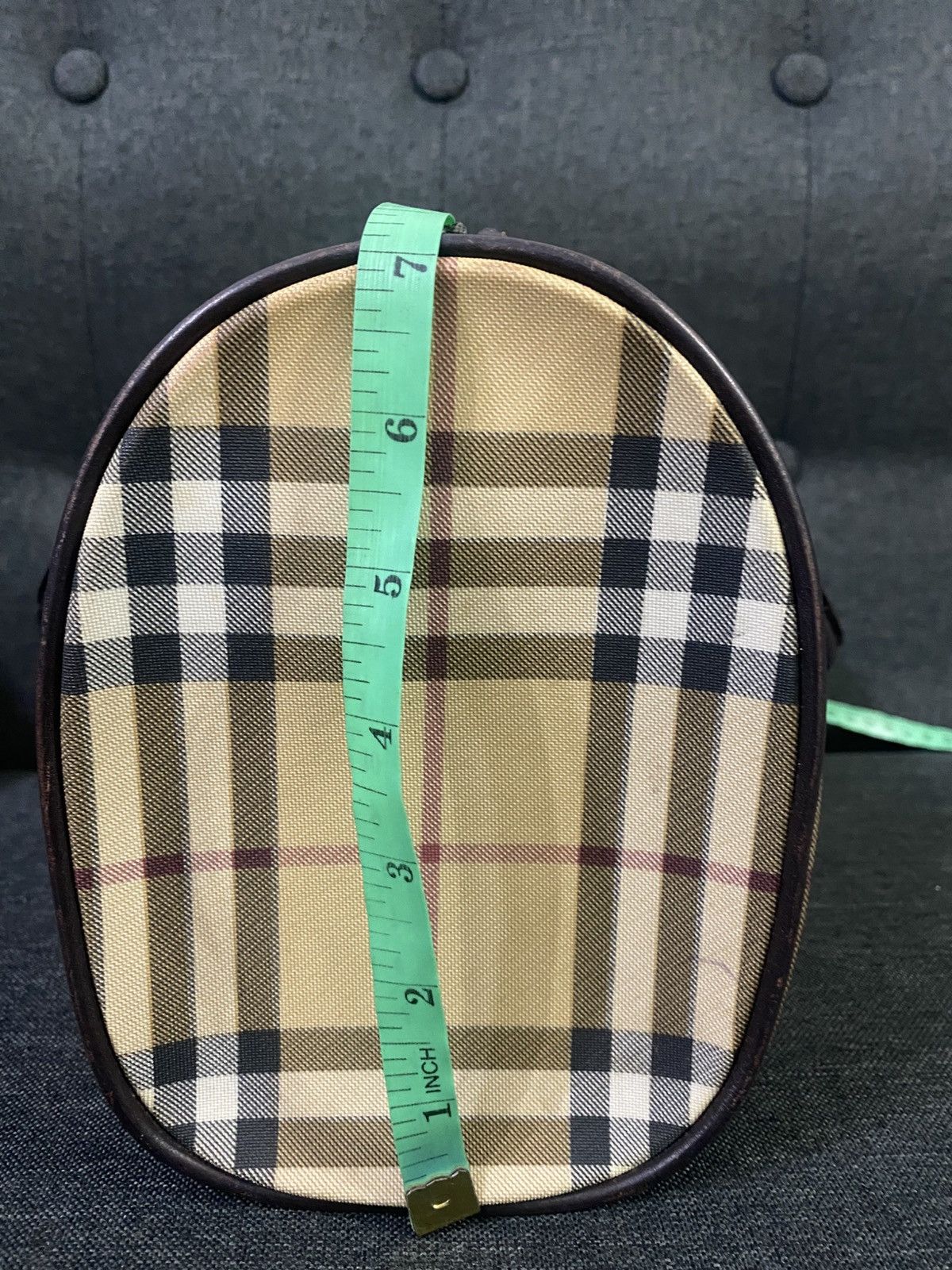 Burberry × Vintage Vintage Burberry Checked Duffle Bag Size ONE SIZE - 9 Thumbnail