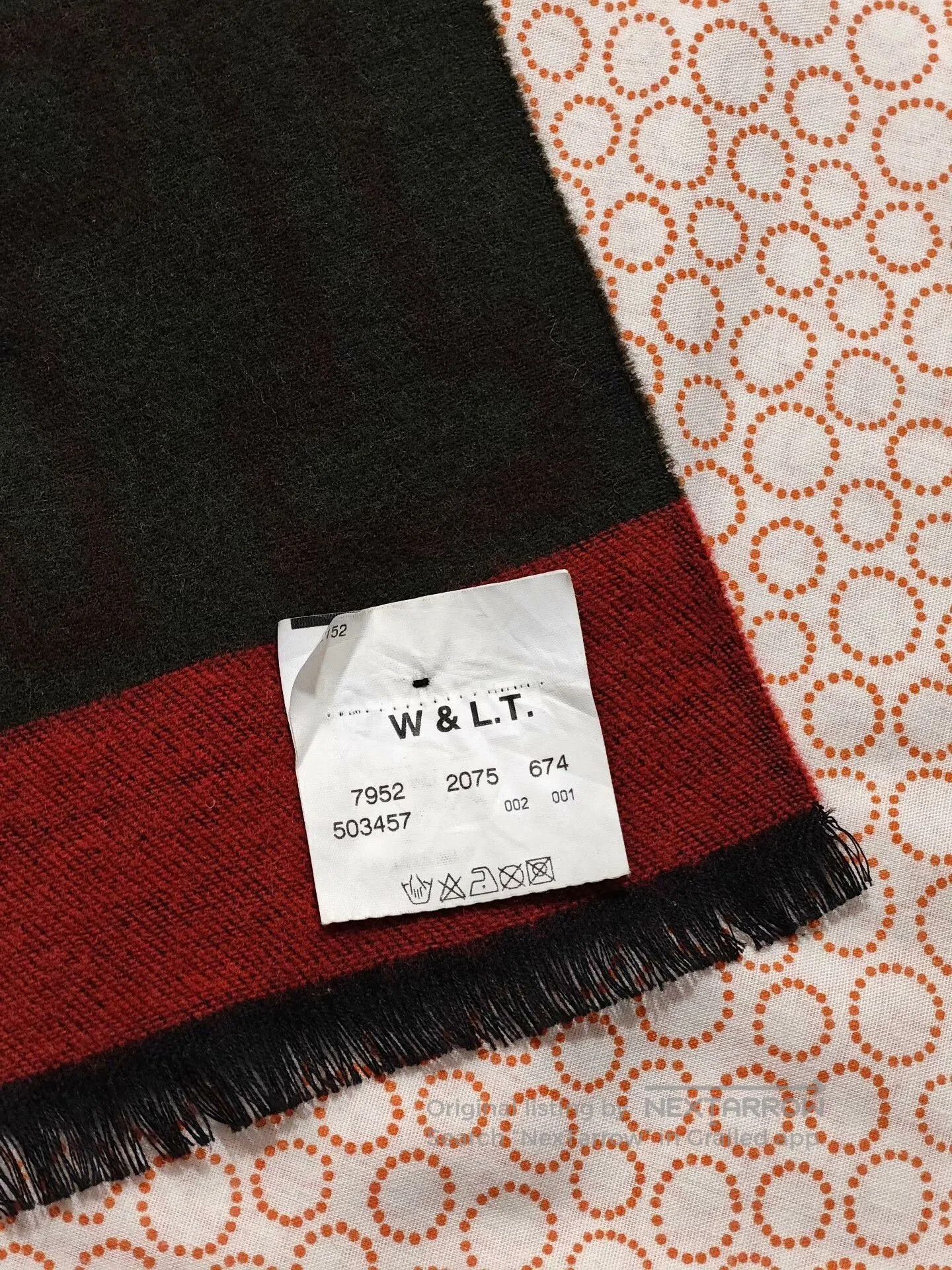 Walter Van Beirendonck Walter Van Beirendonck Wool Scarf. Size ONE SIZE - 5 Thumbnail