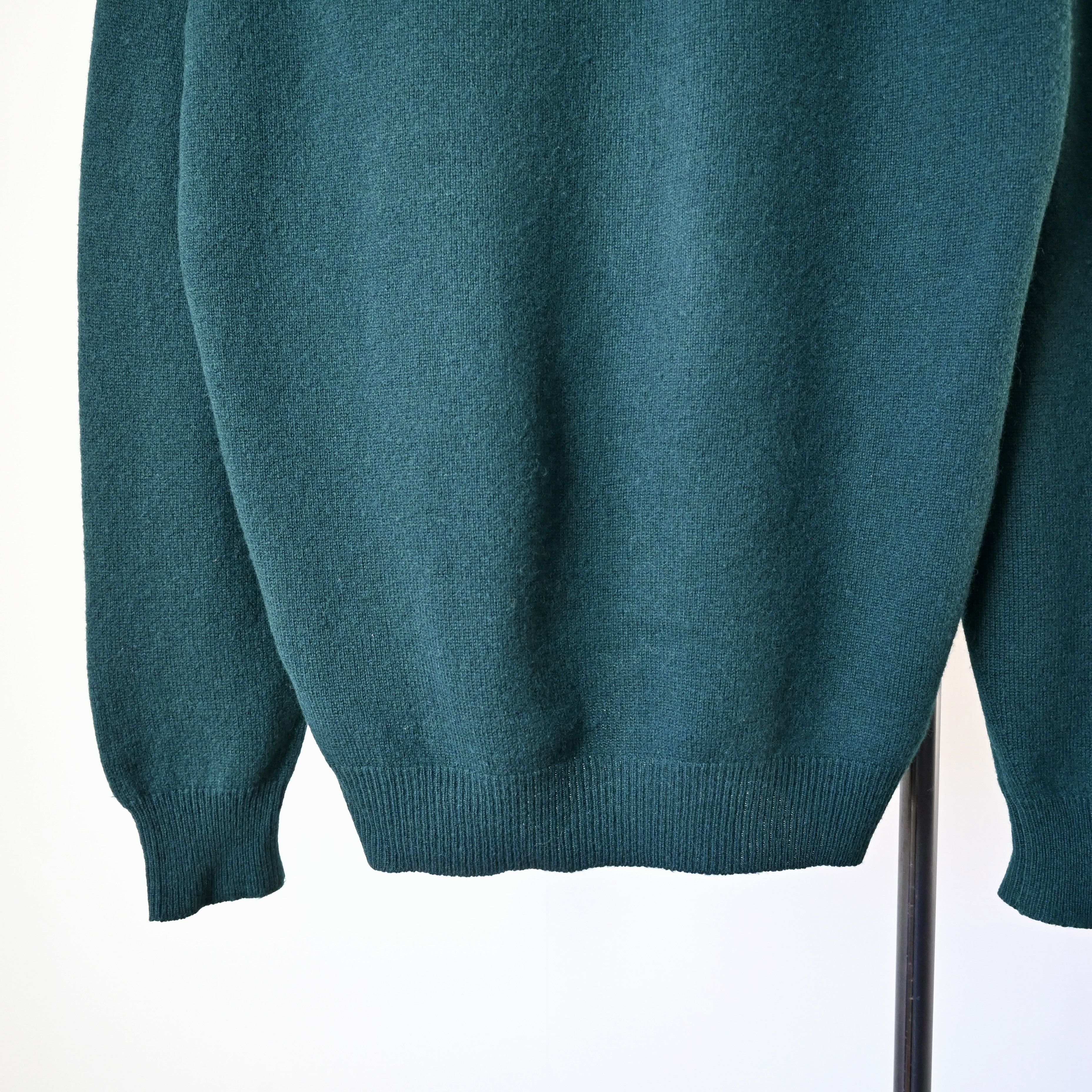 Vintage VTG 1990s CASTLE KNITWEAR lambs wool sweater made in Ireland Size US L / EU 52-54 / 3 - 4 Thumbnail
