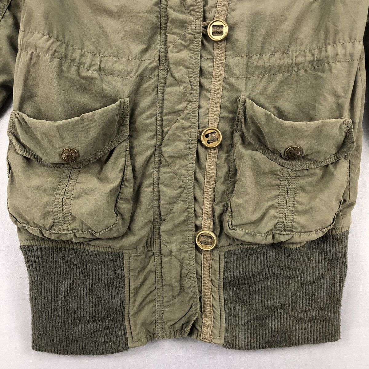 If Six Was Nine Vintage Punk OG Parka Jacket Hoodie by Rush Hour Size US XS / EU 42 / 0 - 8 Thumbnail