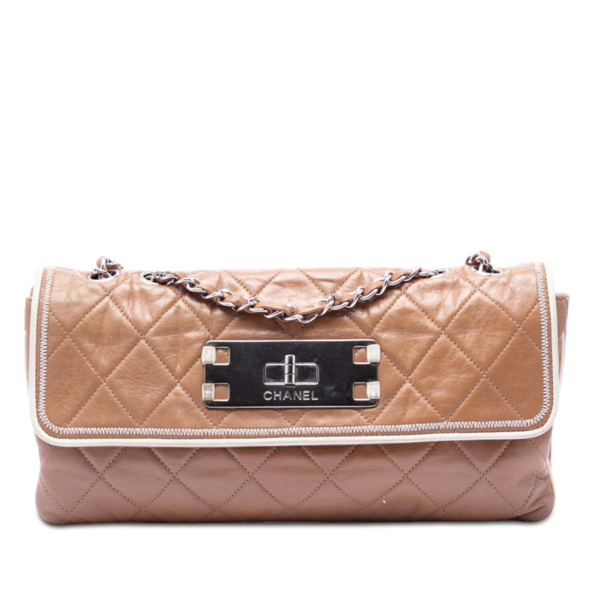 Chanel Quilted Aged Lambskin Reissue 2.55 East West Flap Size ONE SIZE - 1 Thumbnail
