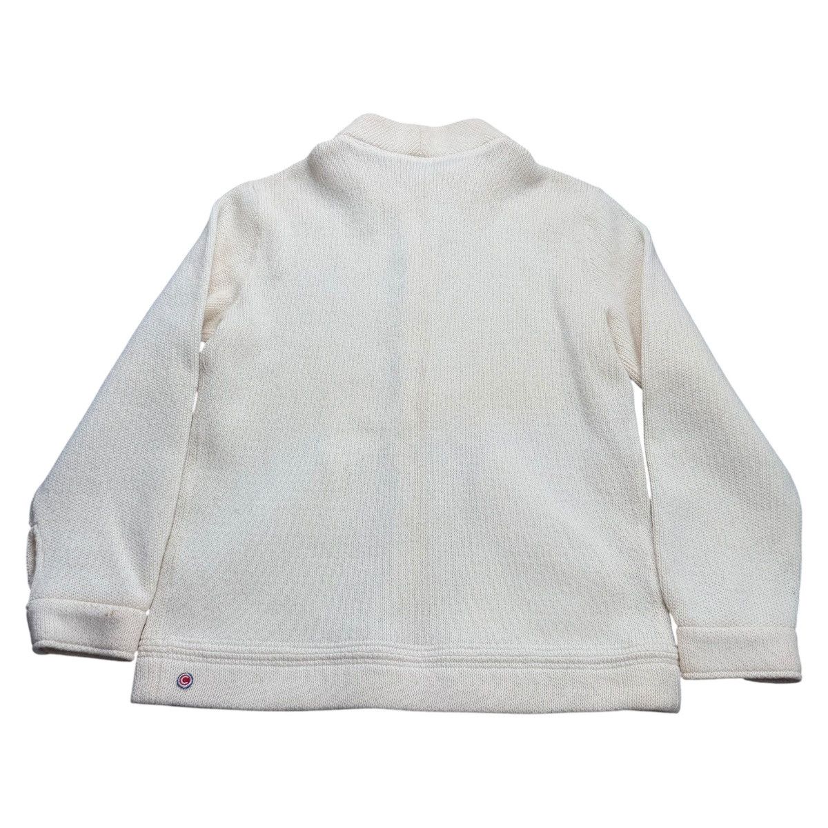 Colmar Vintage 70s Colmar Italy Full-Zip Knit Cardigan Jacket Cream Size US S / EU 44-46 / 1 - 2 Thumbnail