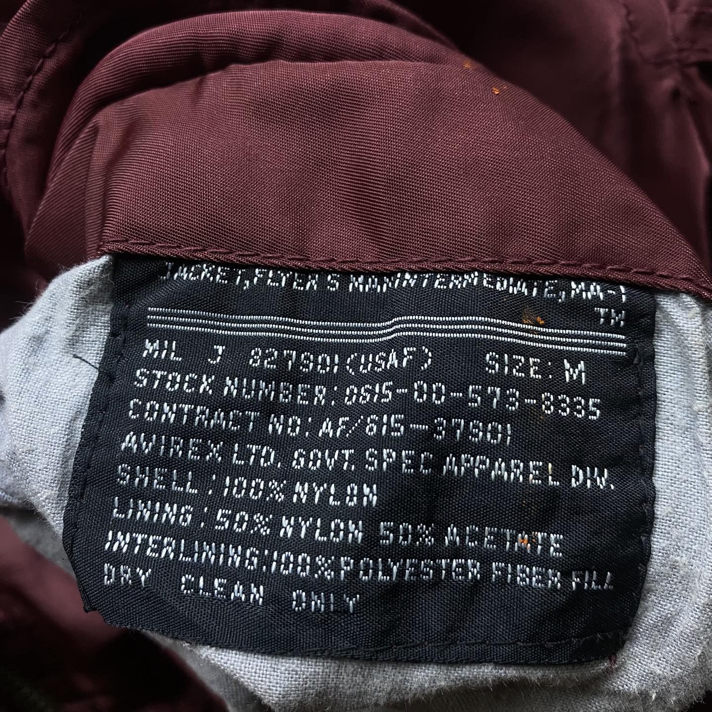 Avirex AVIREX MA-1 Military Flight Jacket Size US M / EU 48-50 / 2 - 17 Thumbnail