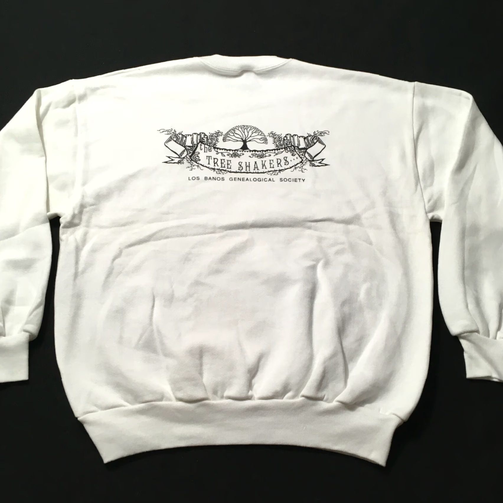 Jerzees VINTAGE Jerzees Sweatshirt XL White Crewneck 90s Mens Pullover Heavyweight Regular Cotton Blend Size XL Size US XL / EU 56 / 4 - 6 Thumbnail