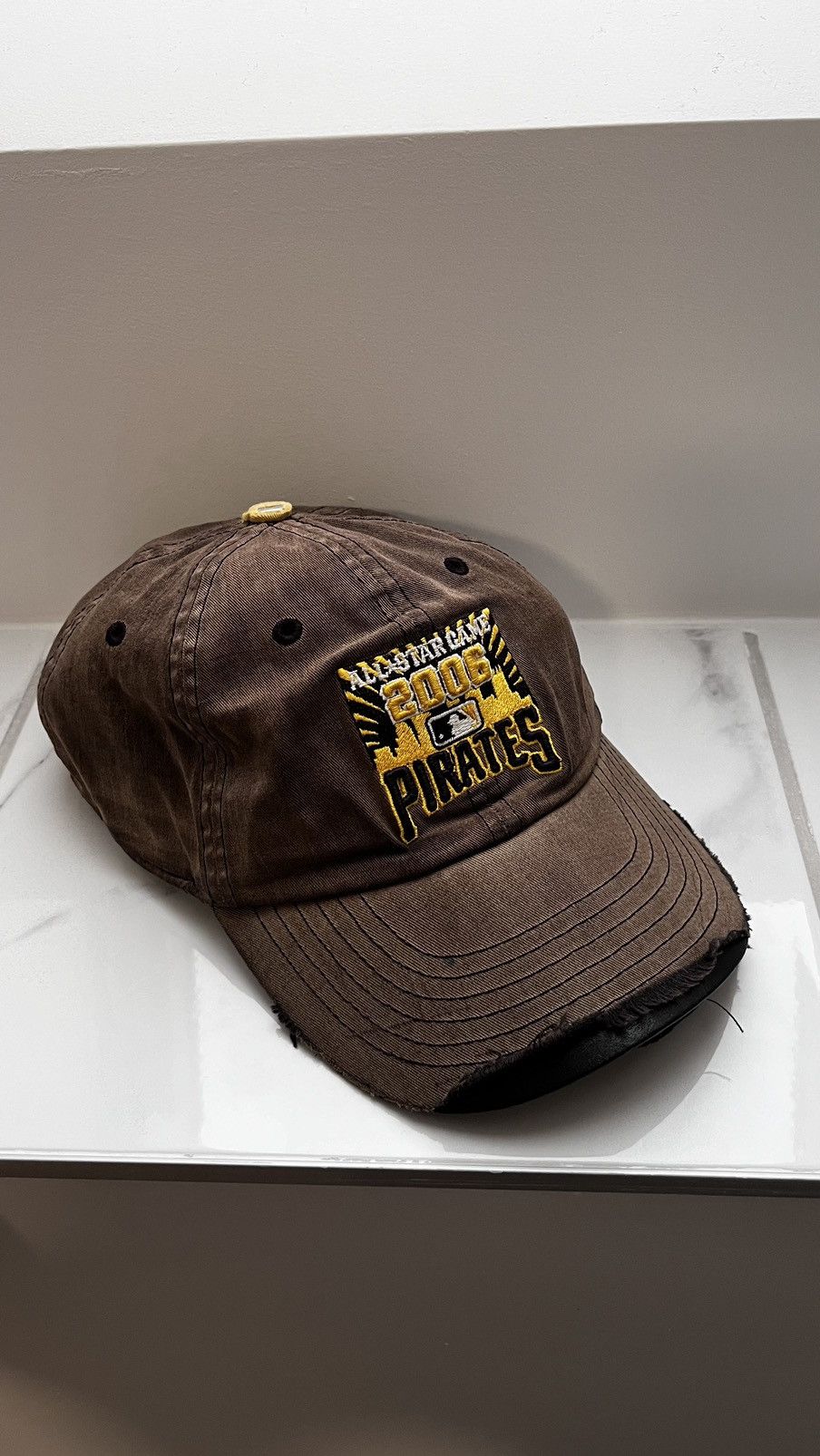 Japanese Brand × New Era × Vintage Avangard cap pirates 2006 Size ONE SIZE - 1 Thumbnail