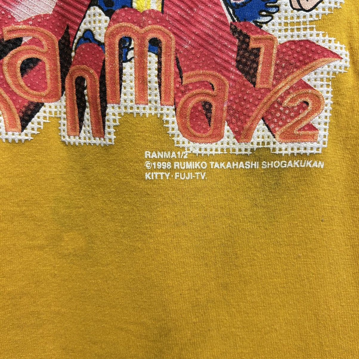 Anime RANMA 1/2 ANIME SHIRT 1998 KID SIZE 6-8 YEARS Size US M / EU 48-50 / 2 - 3 Thumbnail