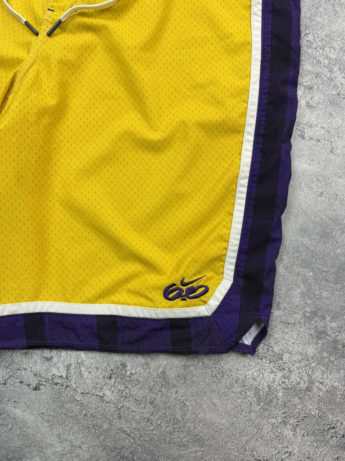 Nike Vintage Y2K Nike 6.0 Swoosh Shorts Yellow Drill Streetwear Size US 34 / EU 50 - 8 Thumbnail