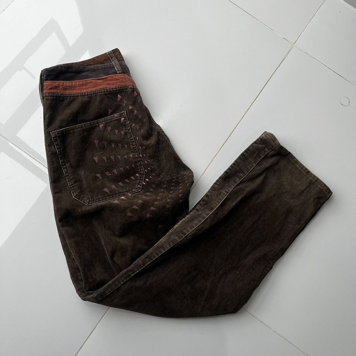 Japanese Brand Rebirth to Tabura Rasa Corduroy Pants Size US 32 / EU 48 - 2 Thumbnail