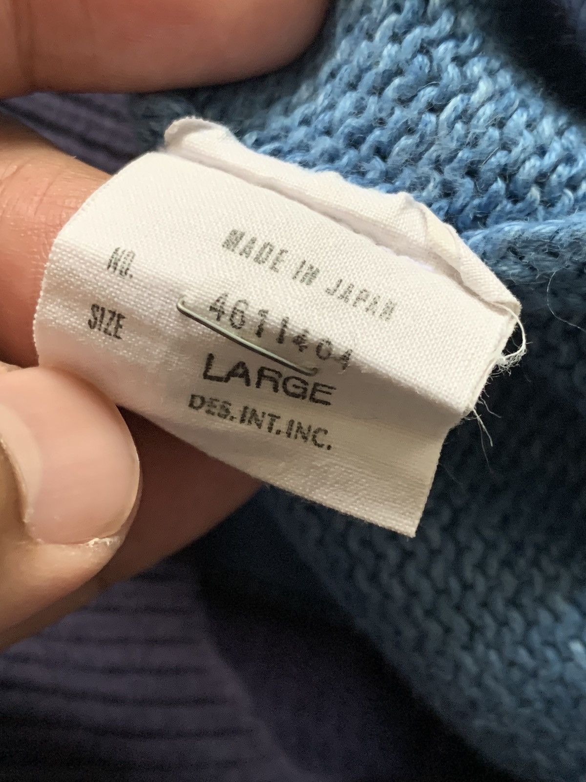 Designer × Japanese Brand × Vintage Vintage made in japan knitwear designer Size US XL / EU 56 / 4 - 4 Thumbnail