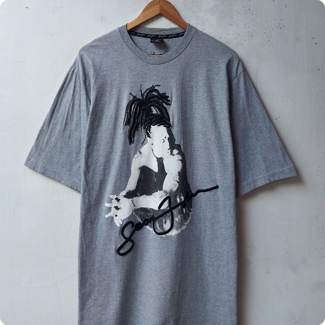 Sean John × Vintage Vtg 90s Sean John Tshirt Size US L / EU 52-54 / 3 - 2 Thumbnail