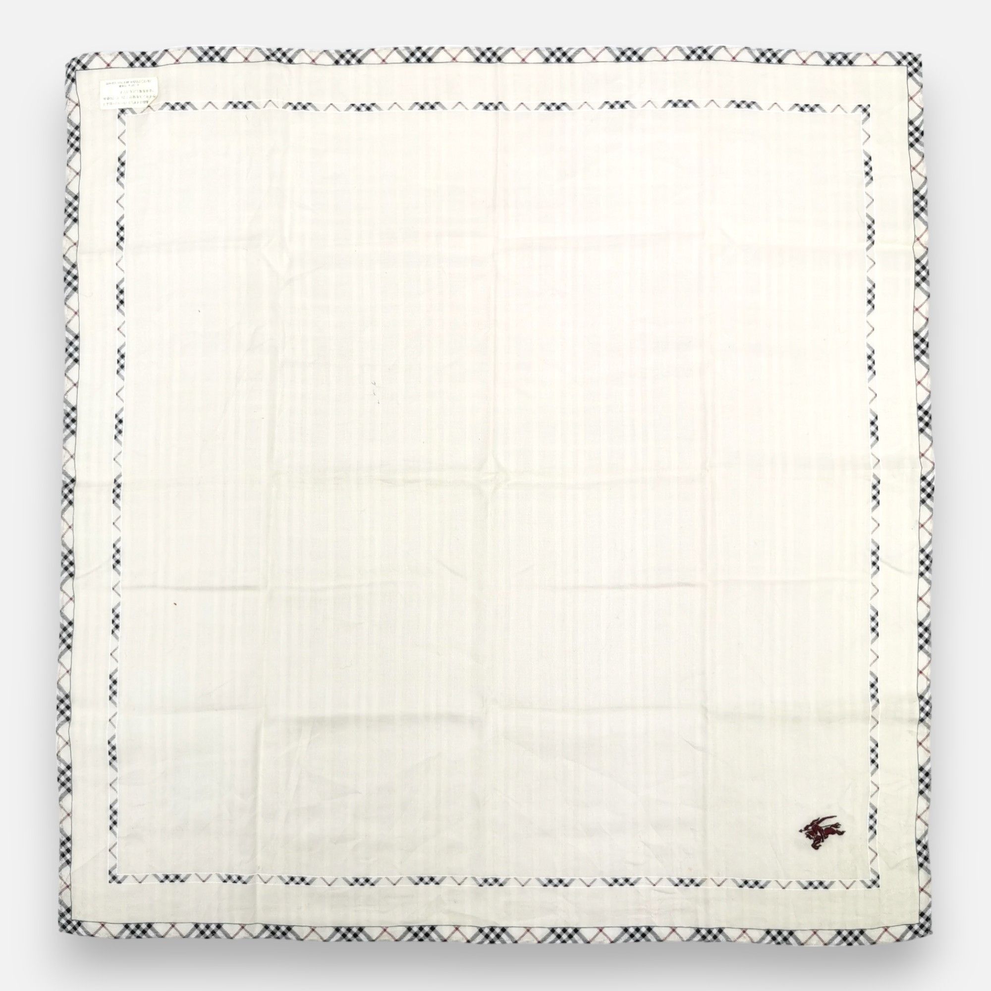 Burberry × Vintage Vintage Burberry Handkerchief Pocket Square Bandana Size ONE SIZE - 2 Thumbnail