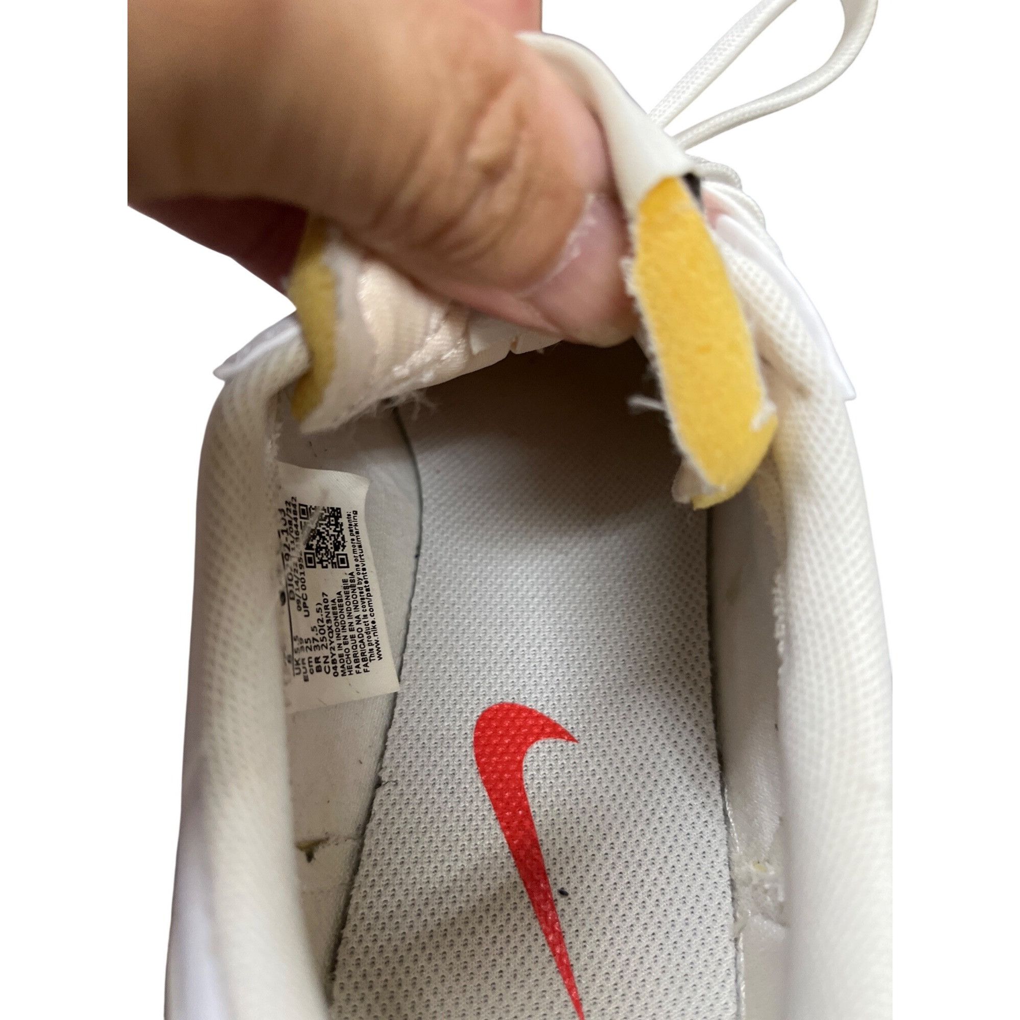 Nike Nike Blazer low wms white pink platform sneakers shoes sz 8 Size US 8 / IT 38 - 8 Thumbnail