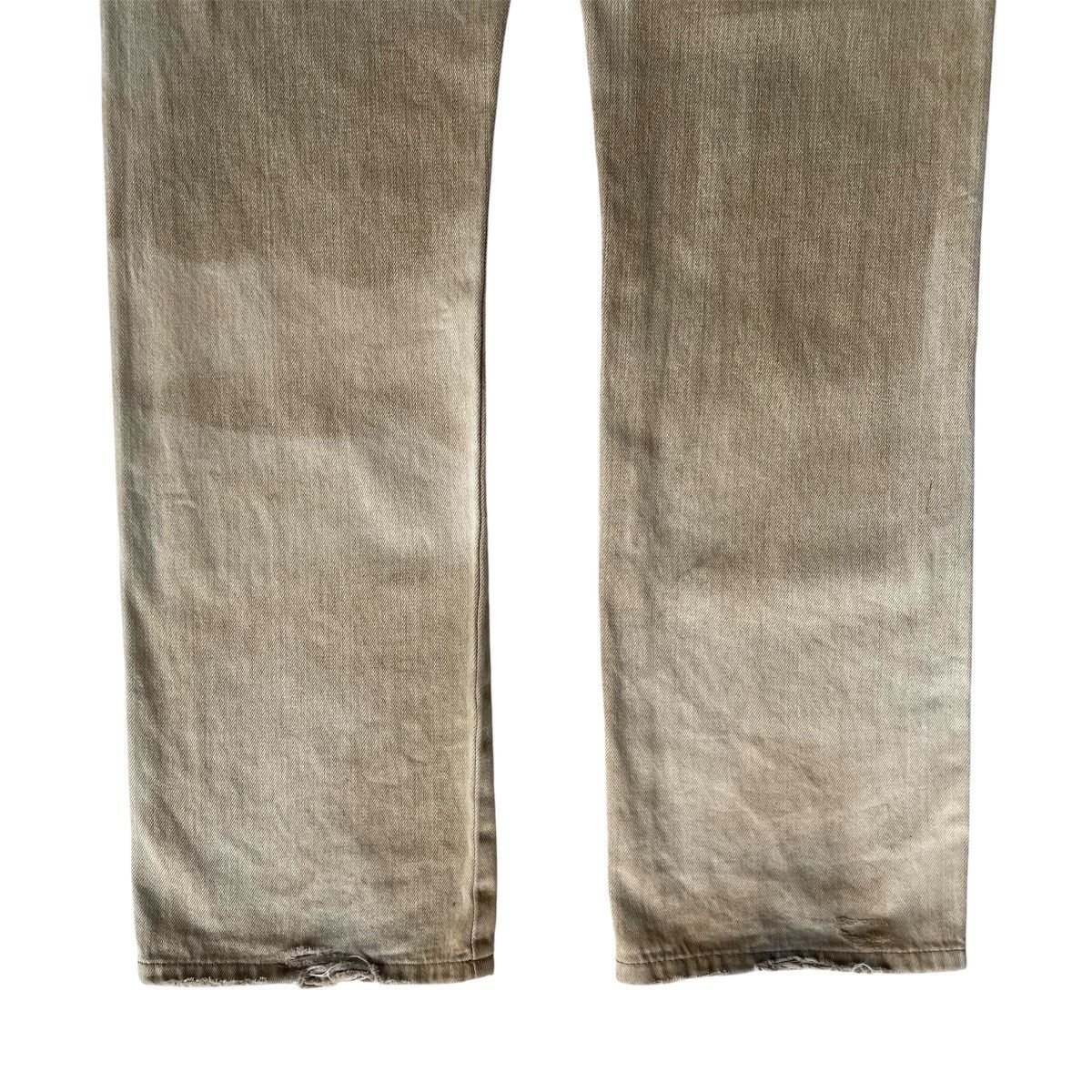 Who Decides War 2000s Marithe Francois Girbaud - Double Waist Beige Washed Size US 32 / EU 48 - 10 Thumbnail