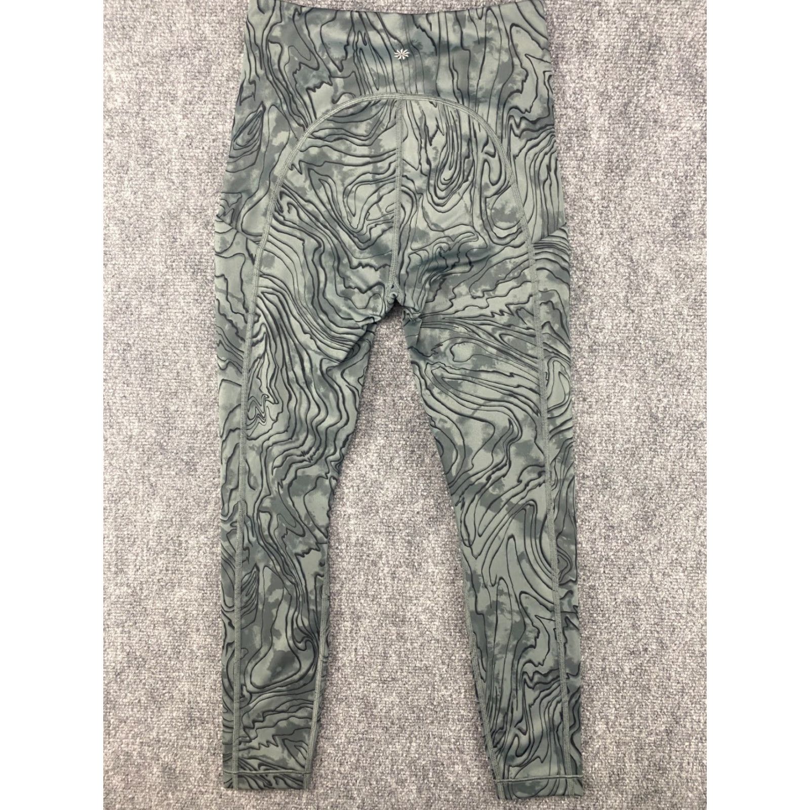 Athleta Athleta High Rise Tights XS Womens Gray Ultimate Stash Pocket 7/8 Pants Size 26" / US 2 / IT 38 - 5 Thumbnail