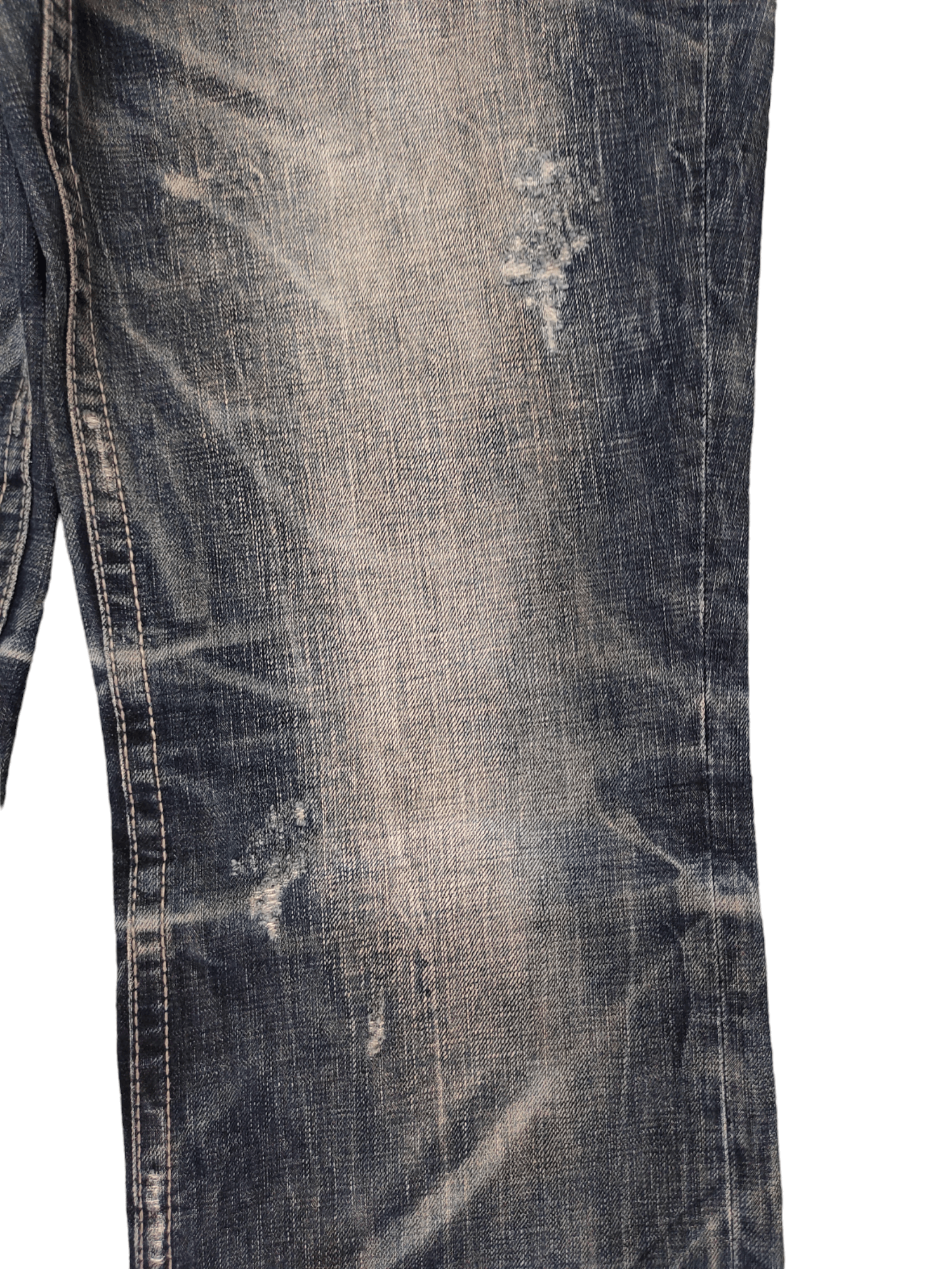 Kapital Vintage Y2k Lolita Distress Faded Jeans True Religion Styles Size US 32 / EU 48 - 13 Thumbnail