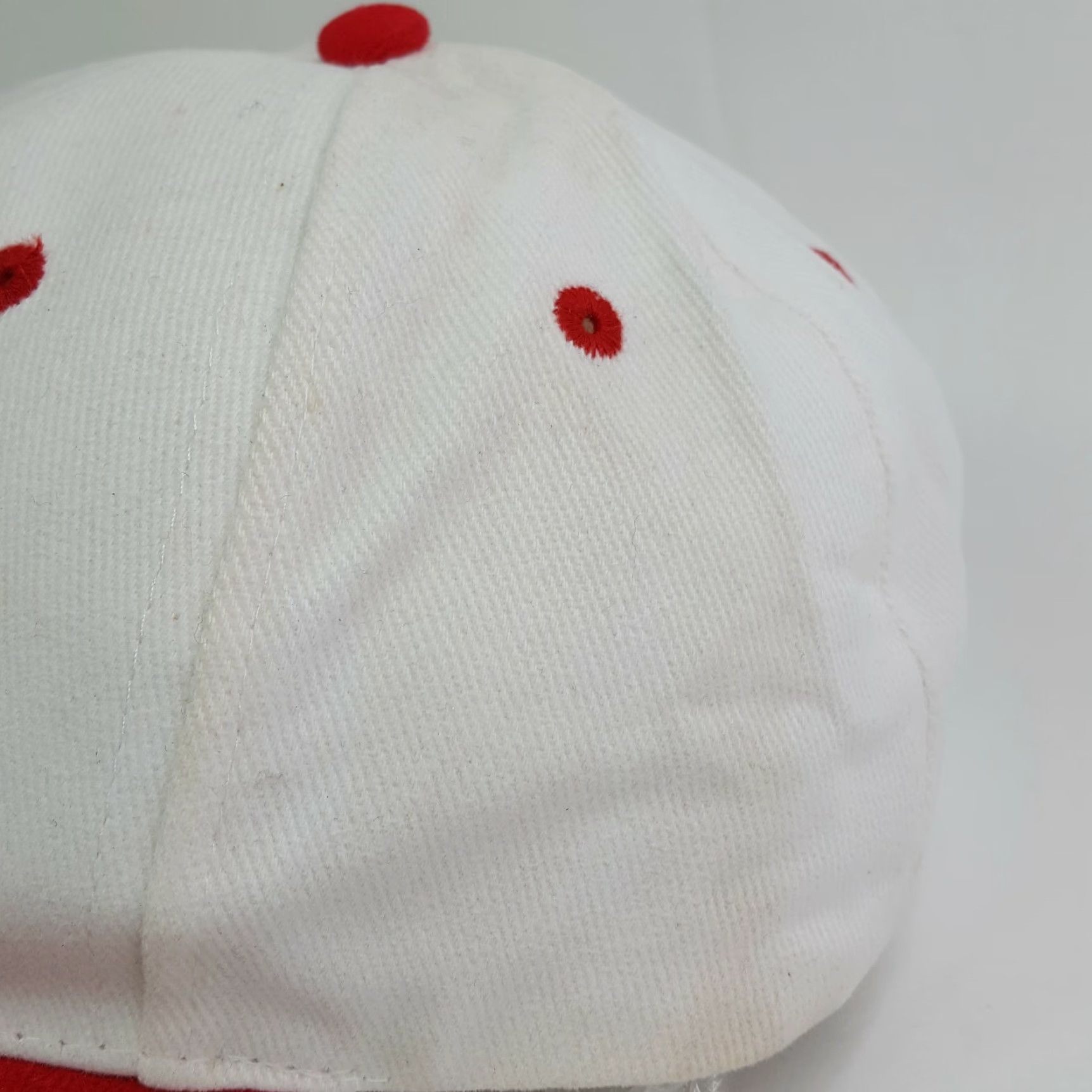 Etro VINTAGE Lady Raiders Hat Baseball Cap Retro College Snapback ATT Headwear Unisex Adjustable Twill White 90s Y2K Sports Basketball University Colleg e Size ONE SIZE - 5 Thumbnail