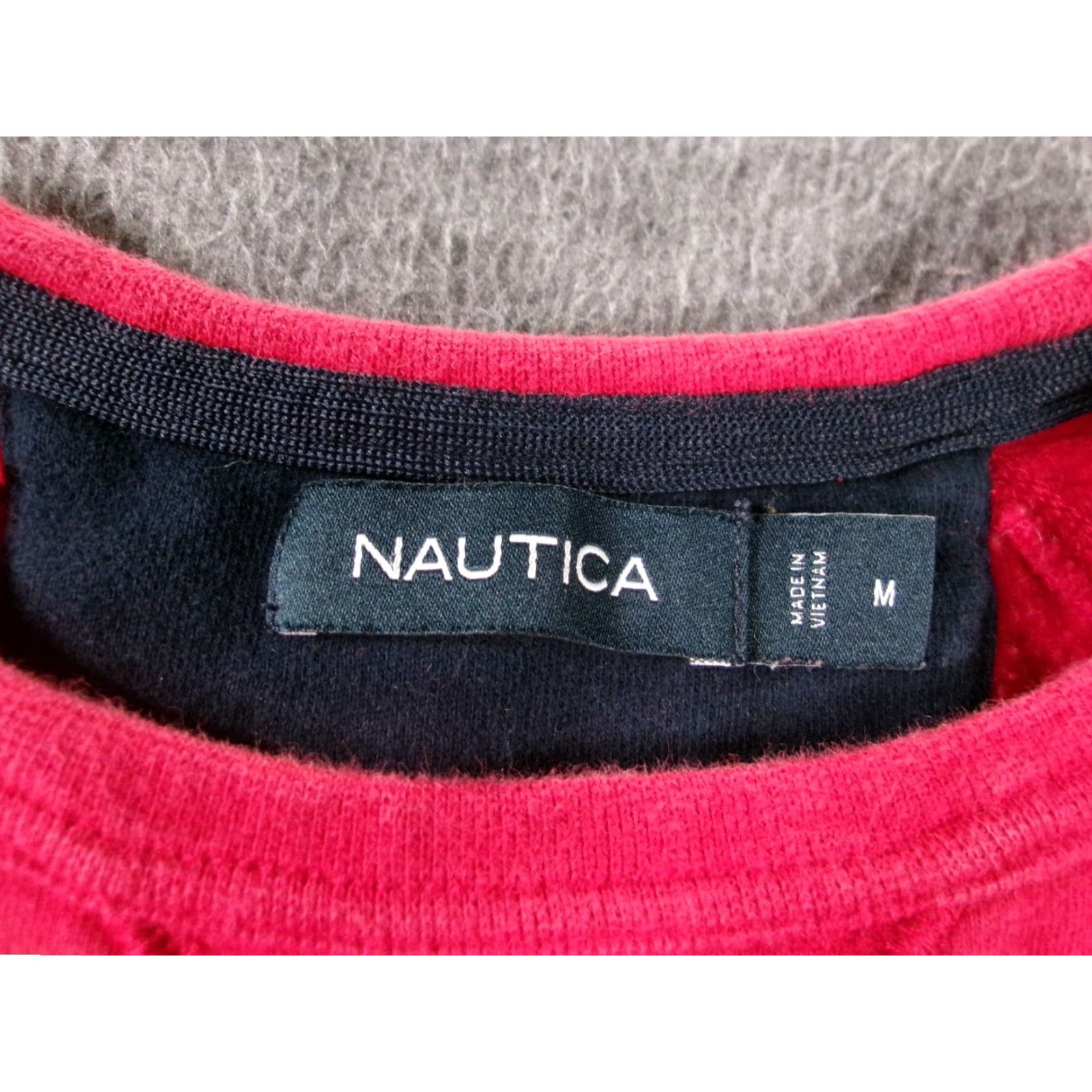 Nautica Nautica Sweatshirt Men Medium Red Crewneck Pullover All Seasons Classic Preppy Logo Size US M / EU 48-50 / 2 - 6 Thumbnail
