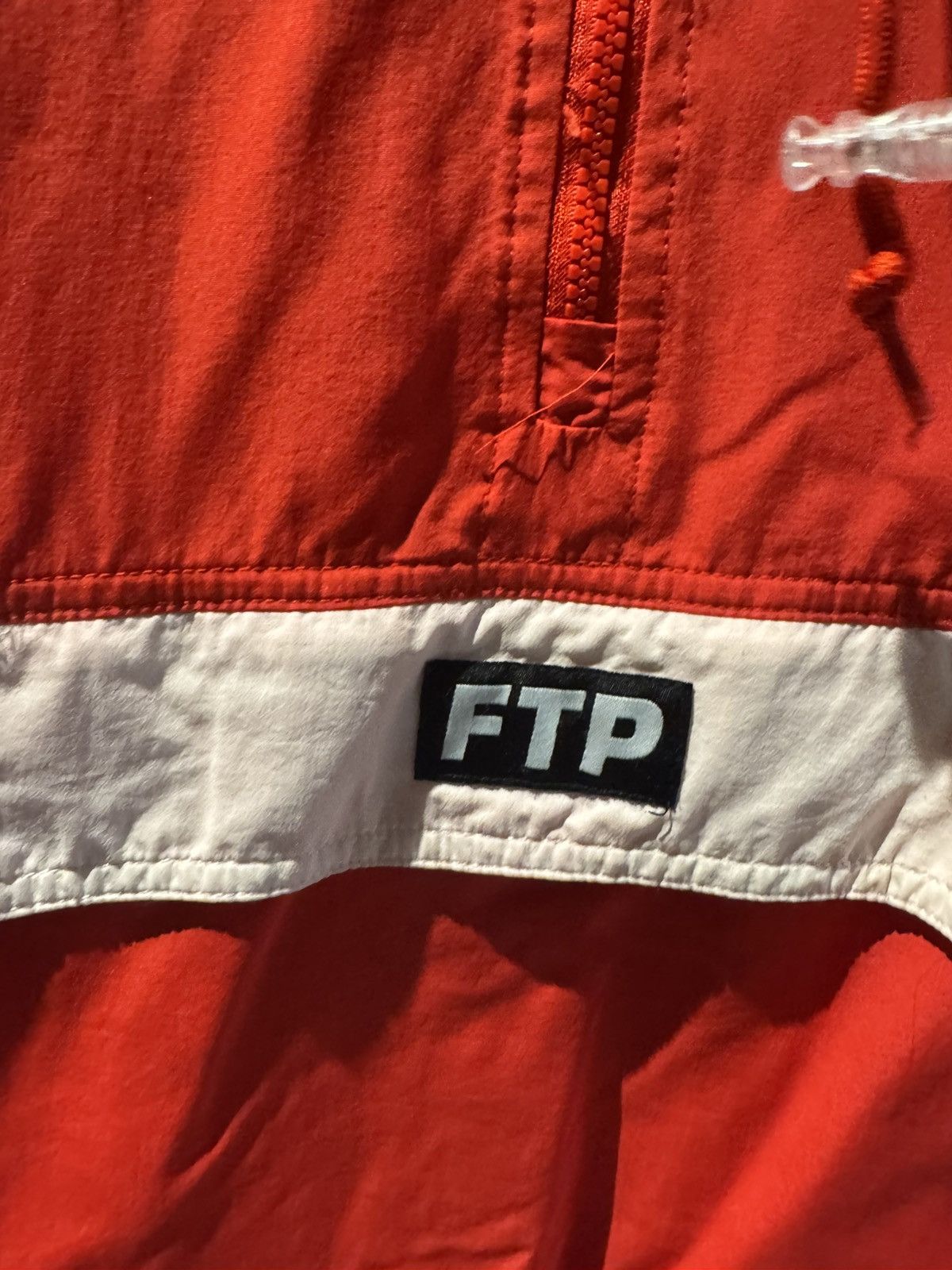 Fuck The Population White/Red FTP Fuck the Population Color Block Anorak Medium Size US M / EU 48-50 / 2 - 4 Thumbnail