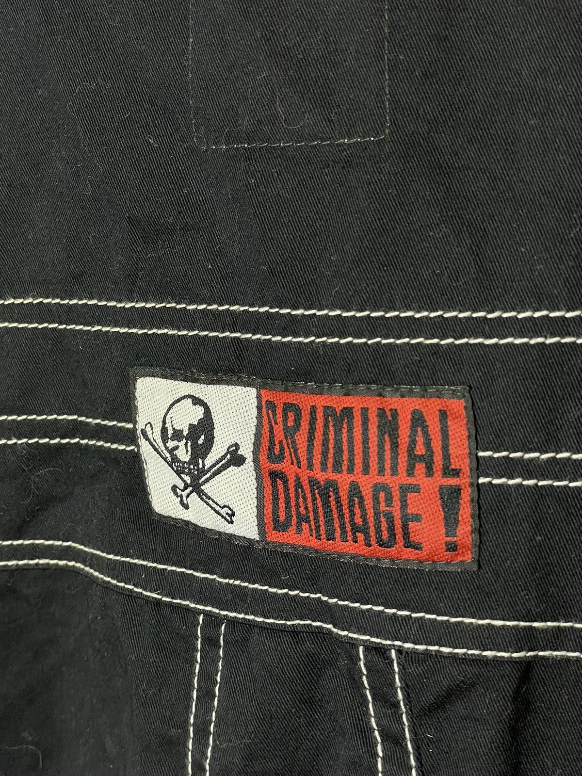 Affliction × Vintage Vintage bondage Vest Cargo Gothic Parachute punk rave Size US L / EU 52-54 / 3 - 13 Thumbnail