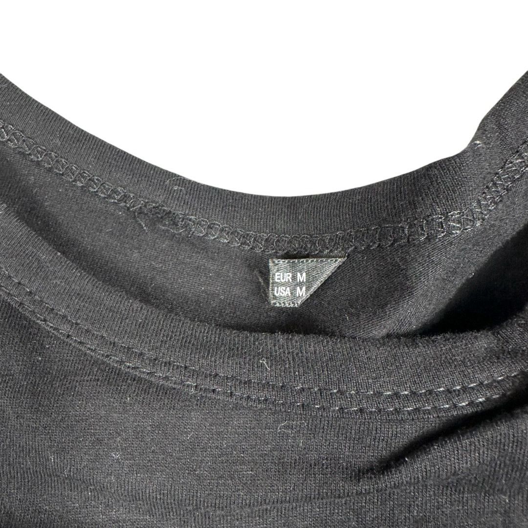 Shein Shein Black Shoulder Pad Sleeveless Top Medium Size M / US 6-8 / IT 42-44 - 3 Thumbnail