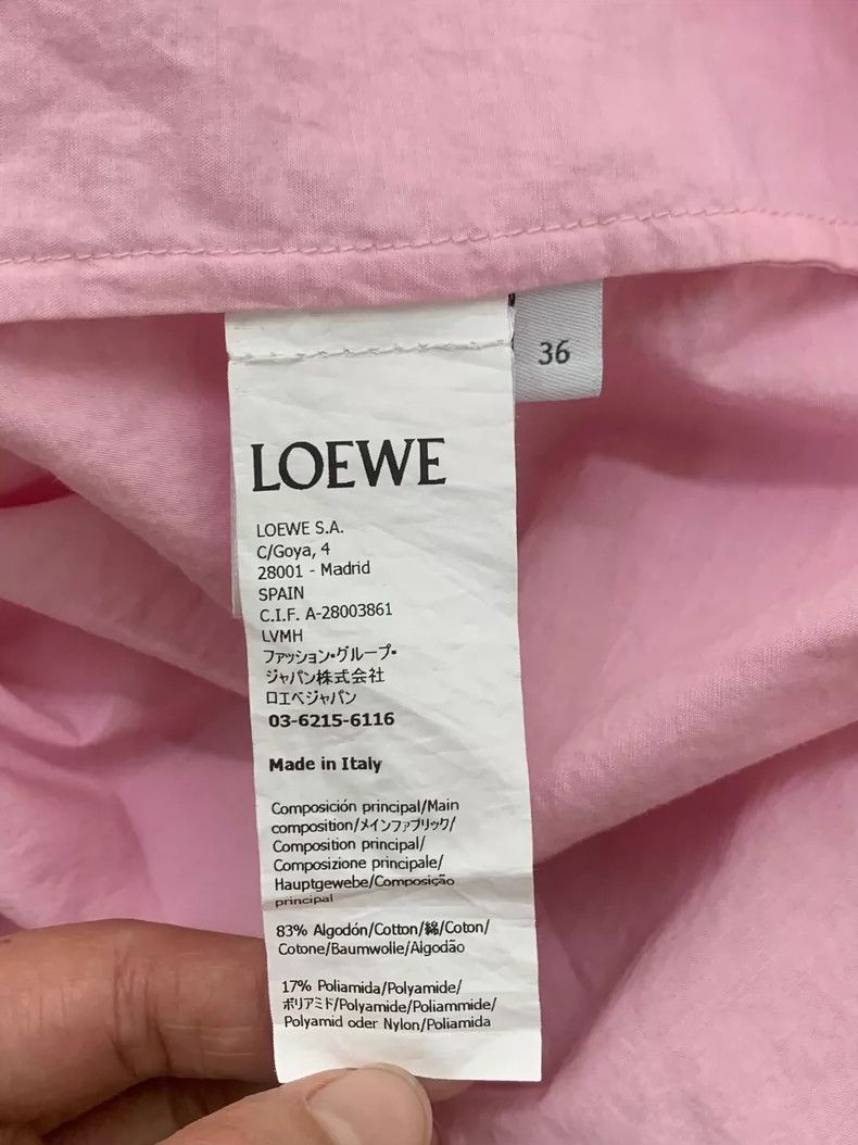 Loewe LOEWE Neck buttoned collar long sleeve shirt Size M / US 6-8 / IT 42-44 - 5 Thumbnail