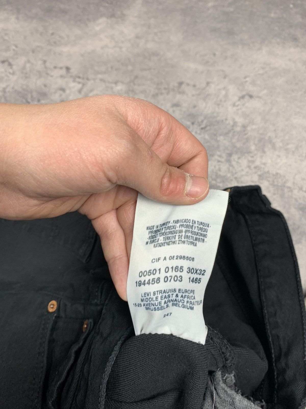 Levi's Levi’s 501 Men’s Black Straight Leg Jeans Size W30 L32 Y2K Size US 30 / EU 46 - 9 Thumbnail