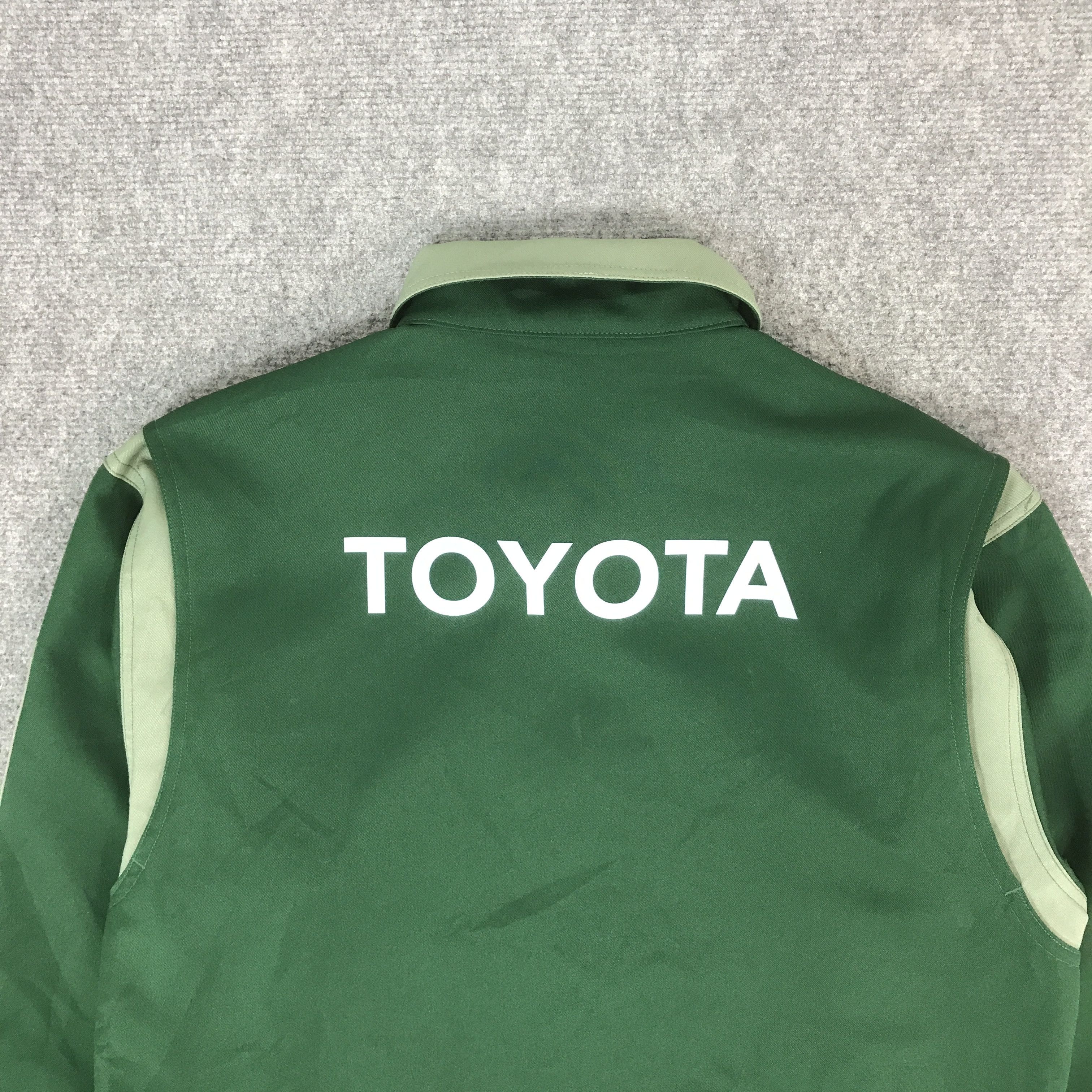 Japanese Brand TOYOTA RACING MOTORSPORT UNIFORM CUSTOM JACKET K64B4 Size US L / EU 52-54 / 3 - 4 Thumbnail