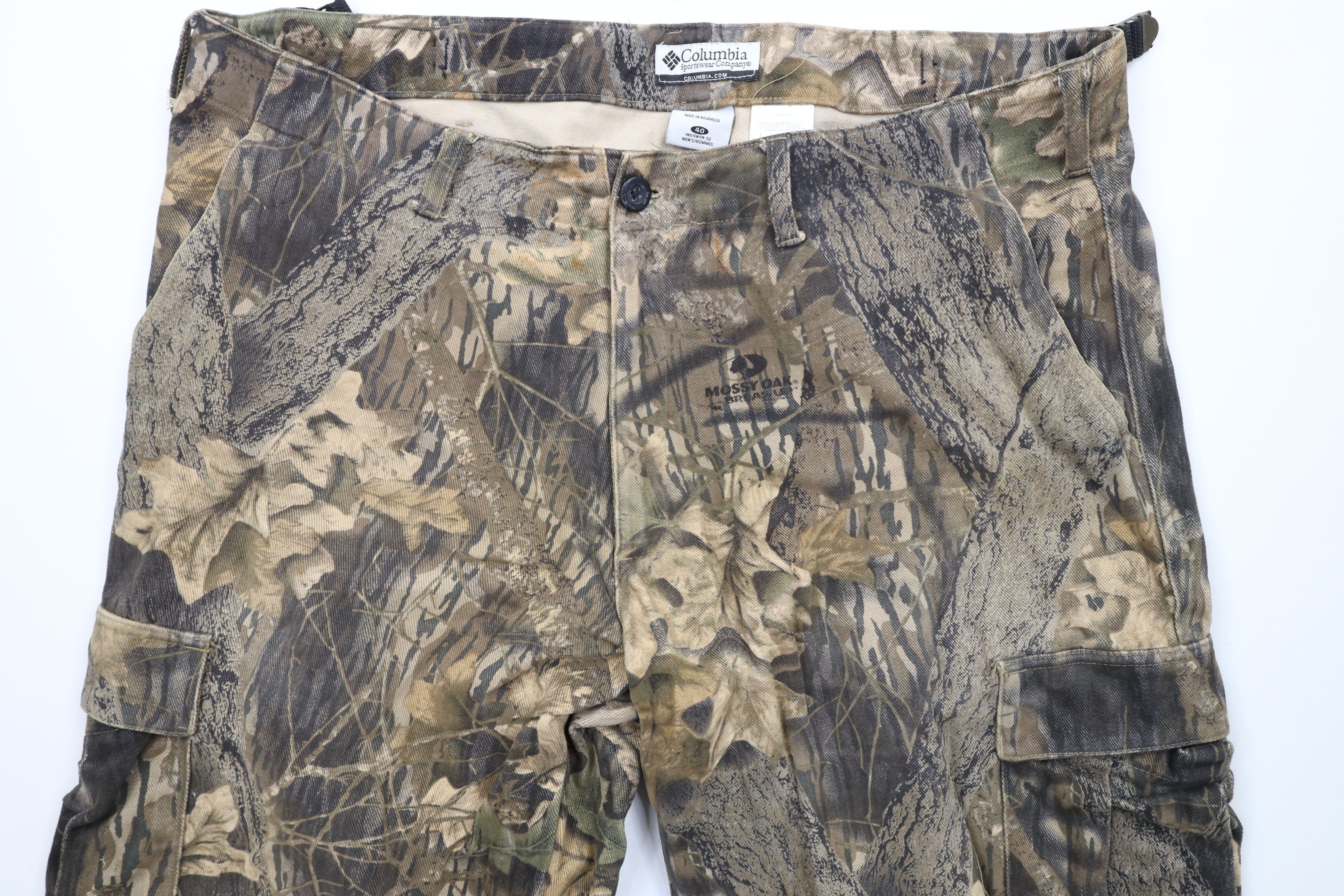 Columbia × Vintage Vintage 90s Columbia Camouflage Double Knee Wide Leg Pants Size US 40 / EU 56 - 5 Thumbnail