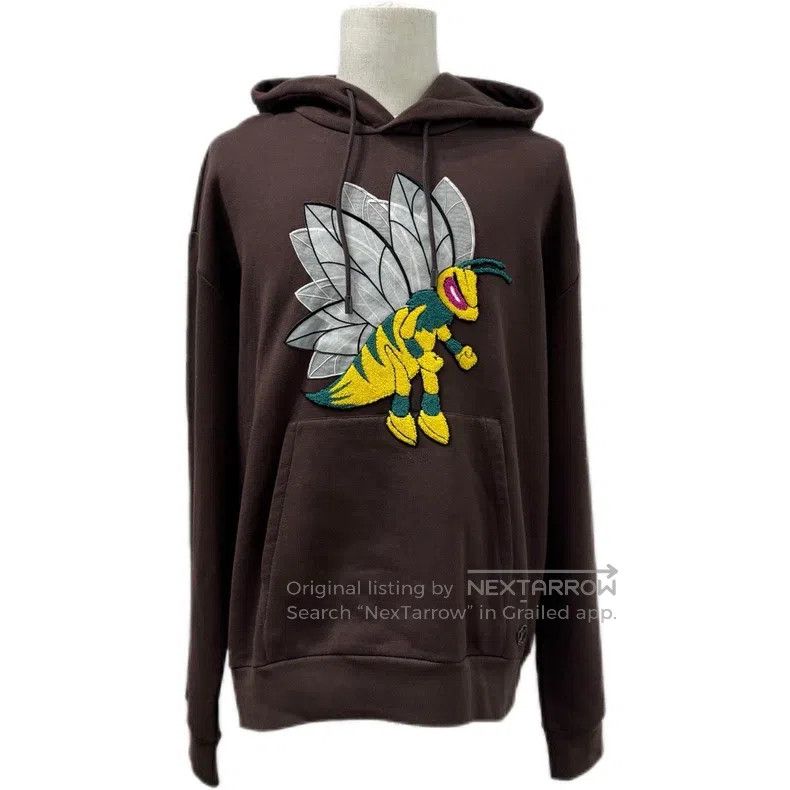 Louis Vuitton Louis Vuitton Organza Embroidered Bee Hoodie Size US XXL / EU 58 / 5 - 1 Thumbnail