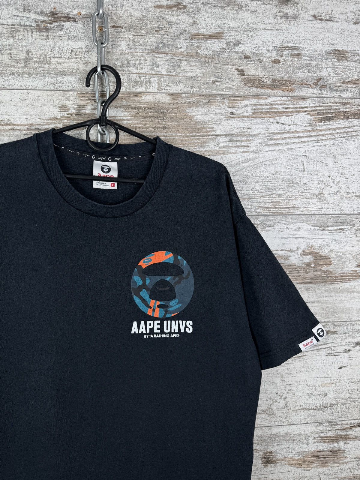Aape Mens Vintage Aape by A Bathing Ape T-shirt japan tee logo Size US L / EU 52-54 / 3 - 2 Thumbnail