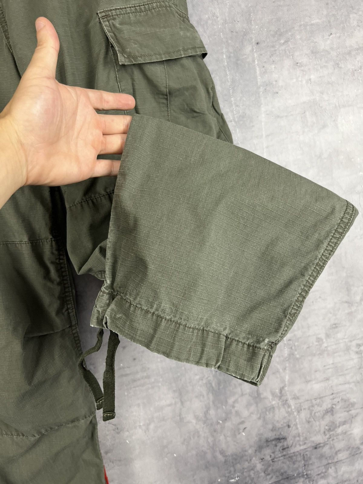 Carhartt Wip Vintage Y2K Carhartt WIP Military Cargo Pants Baggy Sz31x30 Size US 32 / EU 48 - 4 Thumbnail