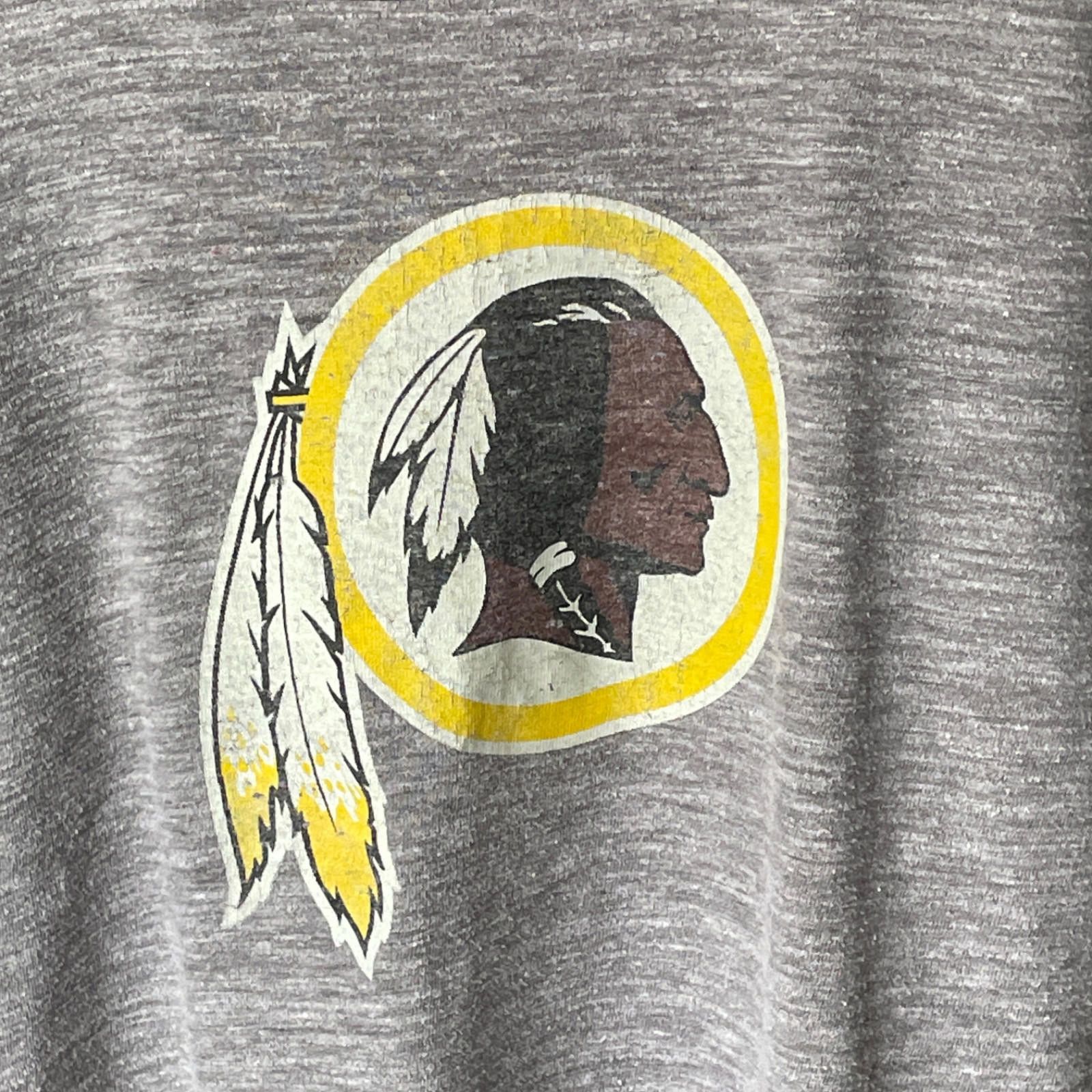 47 Vintage Washington Redskins Logo Tee ’47 Brand XL Raglan NFL Size ONE SIZE - 2 Thumbnail