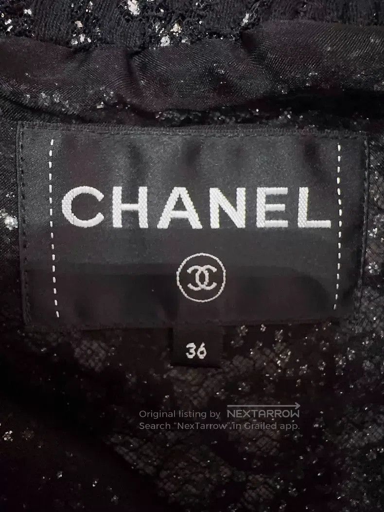 Chanel Chanel 21B lace glitter jacket Size XS / US 0-2 / IT 36-38 - 5 Thumbnail