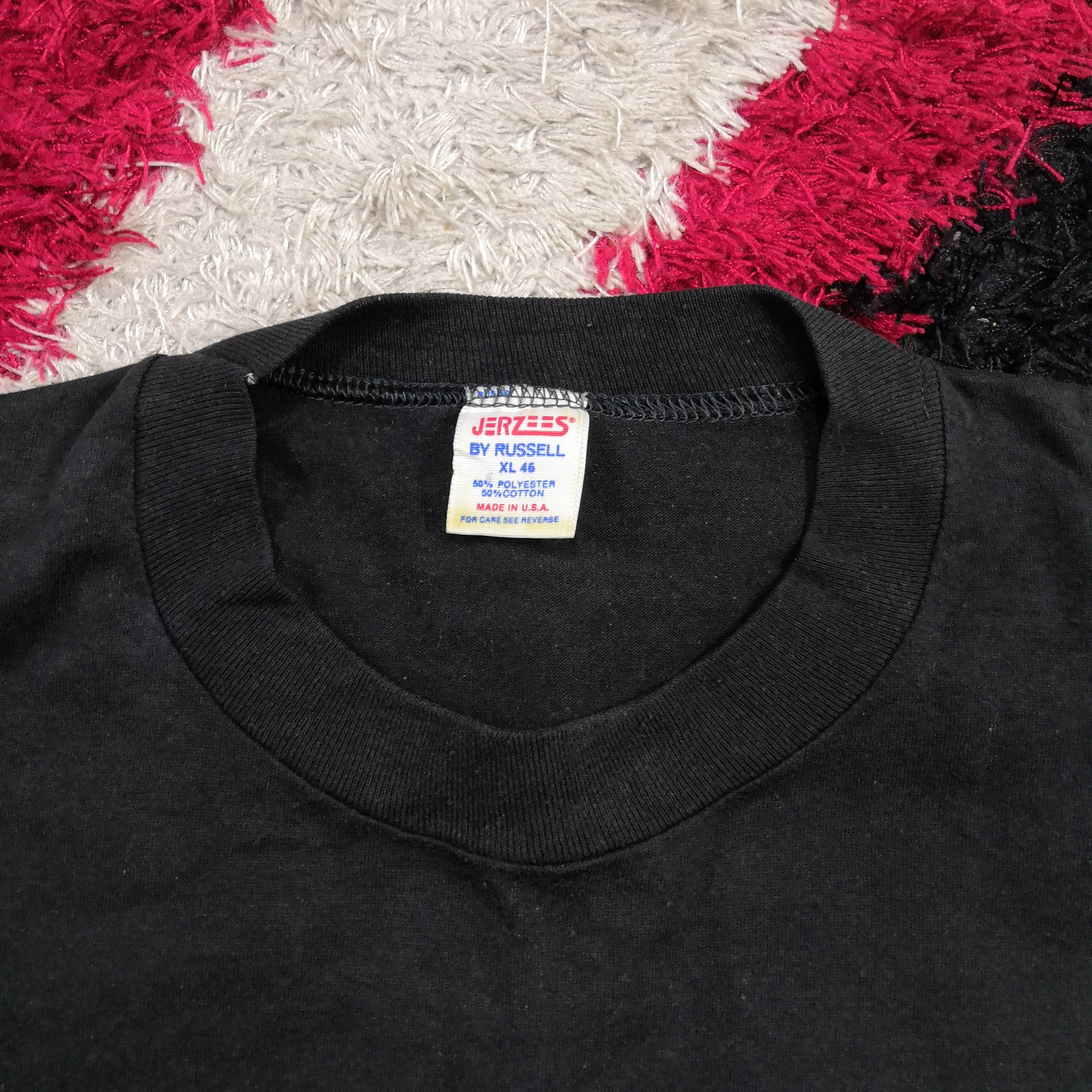 Vintage Vintage 90s New York City T-Shirt Stripe Line Crewneck Tees Size US L / EU 52-54 / 3 - 4 Thumbnail