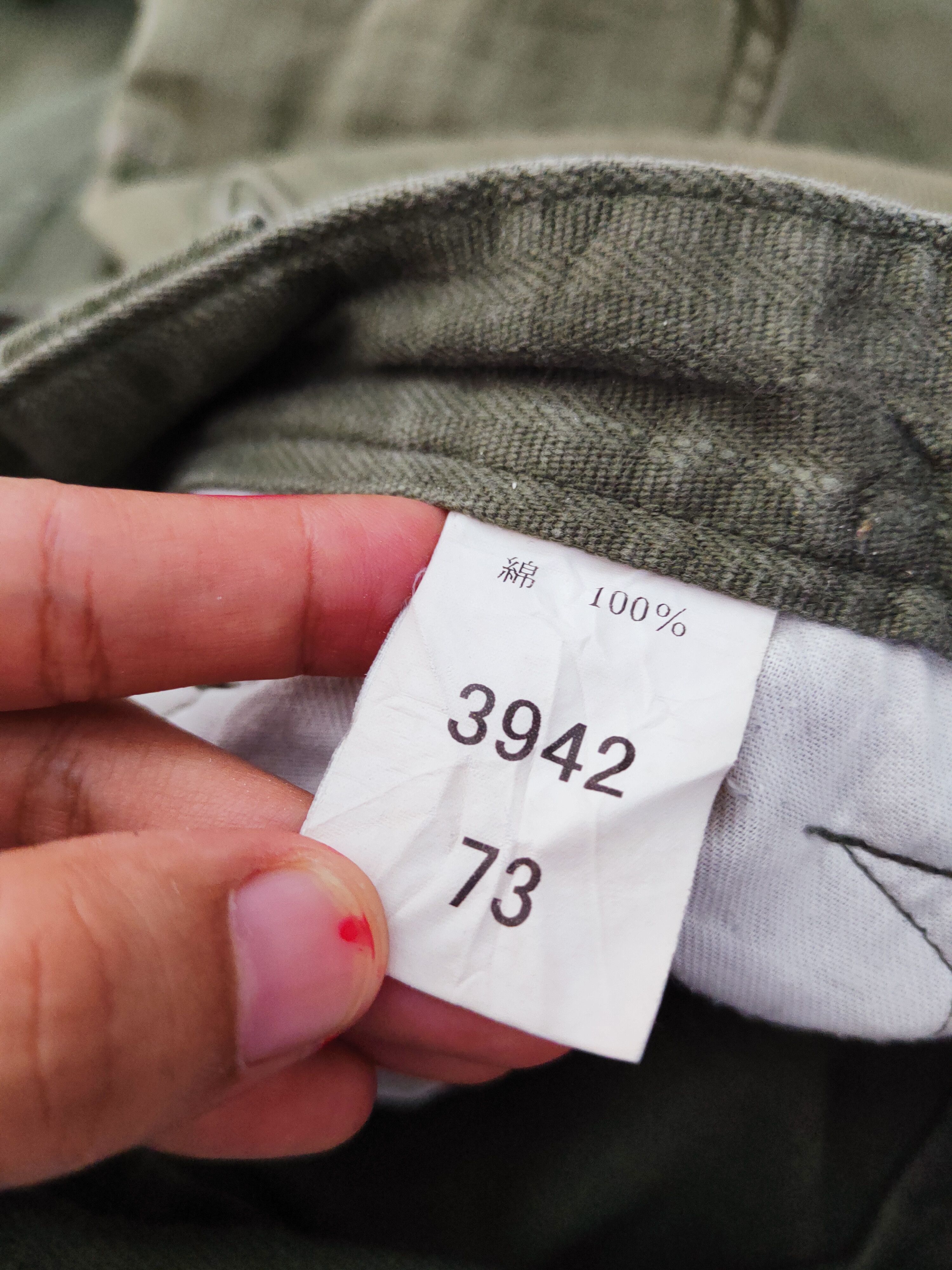 Japanese Brand Tora Green Faded Multipocket Tactical Cargo Pants #W334 Size US 28 / EU 44 - 15 Thumbnail