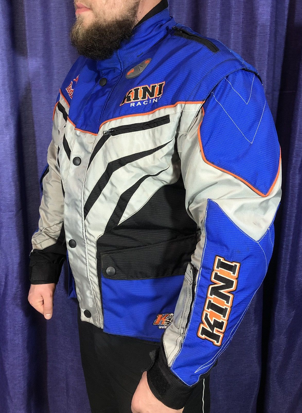 Ferrari × Marlboro × Yamaha Red Bull Kini Auto Motorcycle Jacket Racing Size US XL / EU 56 / 4 - 3 Thumbnail