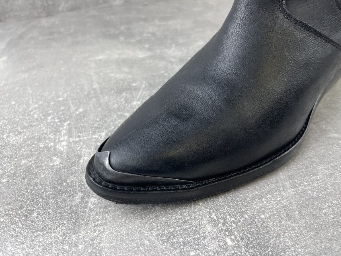 Zadig & Voltaire Zadig & Voltaire Stainless Steel Dot Toe Leather Boots Size US 8 / IT 38 - 6 Thumbnail