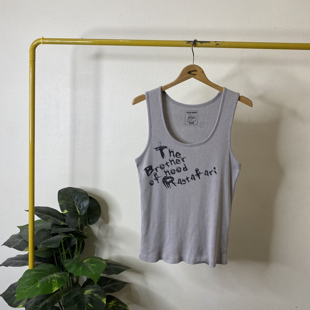 291295=Homme Buffalo Soldier The Brother Hood Of Rastafari Tank Top Size US XS / EU 42 / 0 - 1 Thumbnail