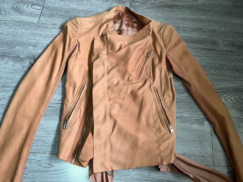 Rick Owens rick owens Leather jacket Size US XS / EU 42 / 0 - 4 Thumbnail