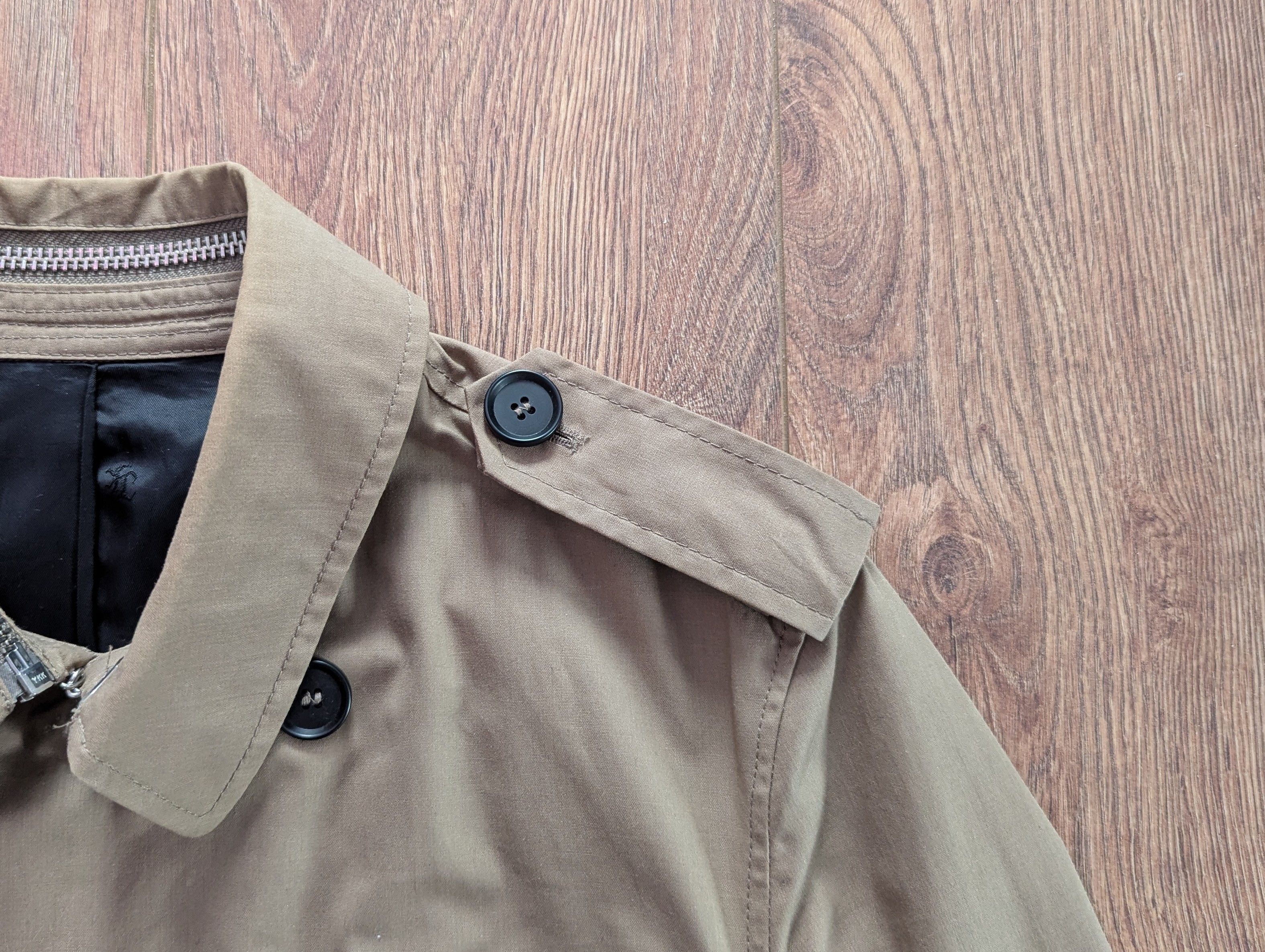 The Kooples The Kooples Trench Esprit Perfecto Jacket With Belt Cotton Size US M / EU 48-50 / 2 - 3 Thumbnail