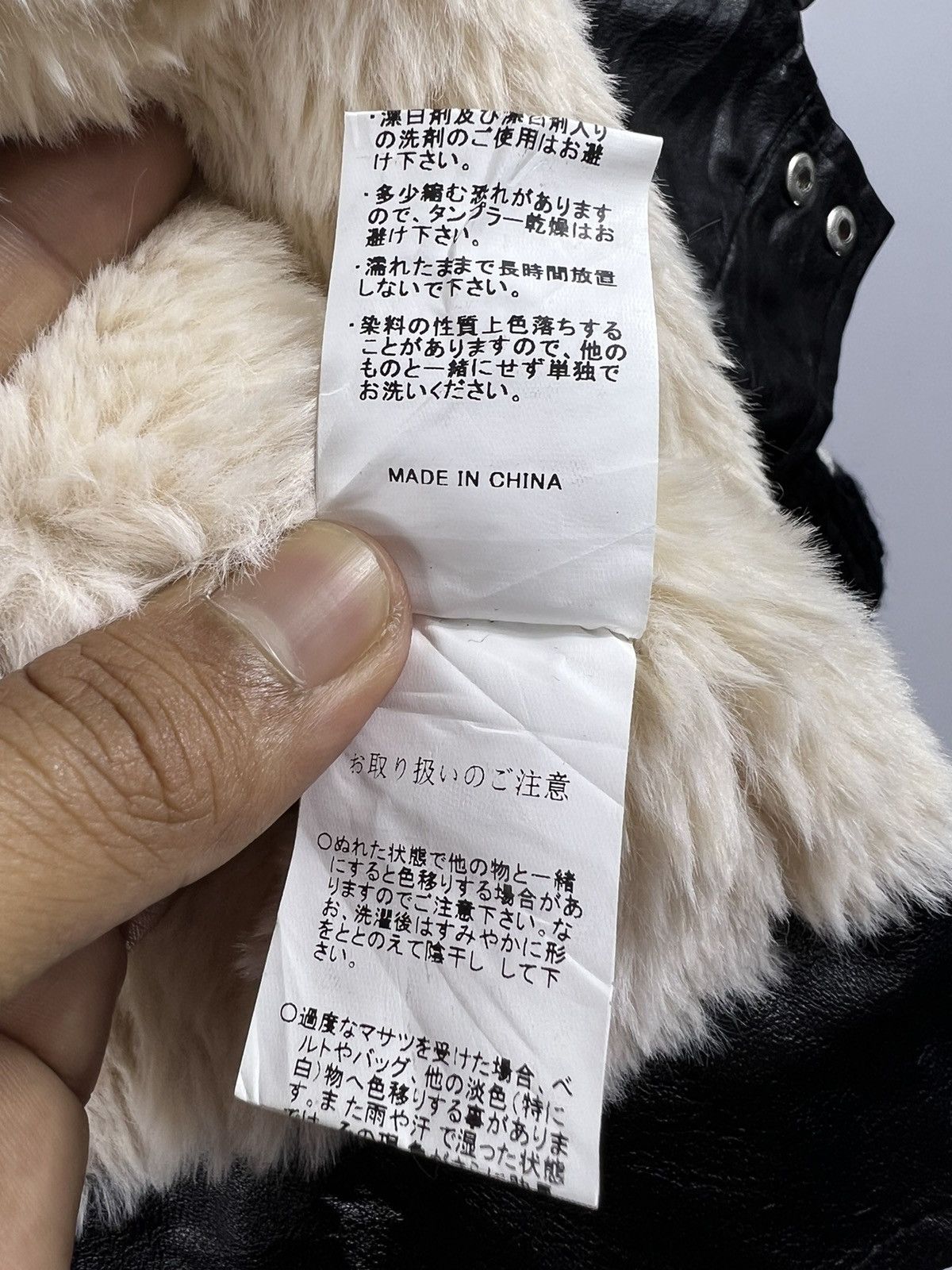 Japanese Brand 🔥 KOREAN 🔥 double collar soft leather knited sleeves jacket Size M / US 6-8 / IT 42-44 - 8 Thumbnail