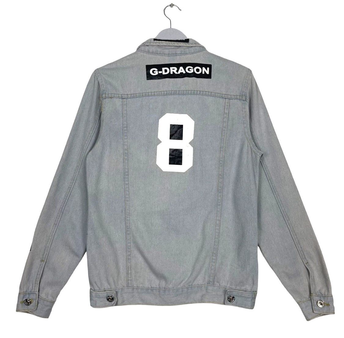 Band Tees × Japanese Brand 💥G DRAGON RIOT DENIM JEAN JACKET Size US S / EU 44-46 / 1 - 12 Thumbnail