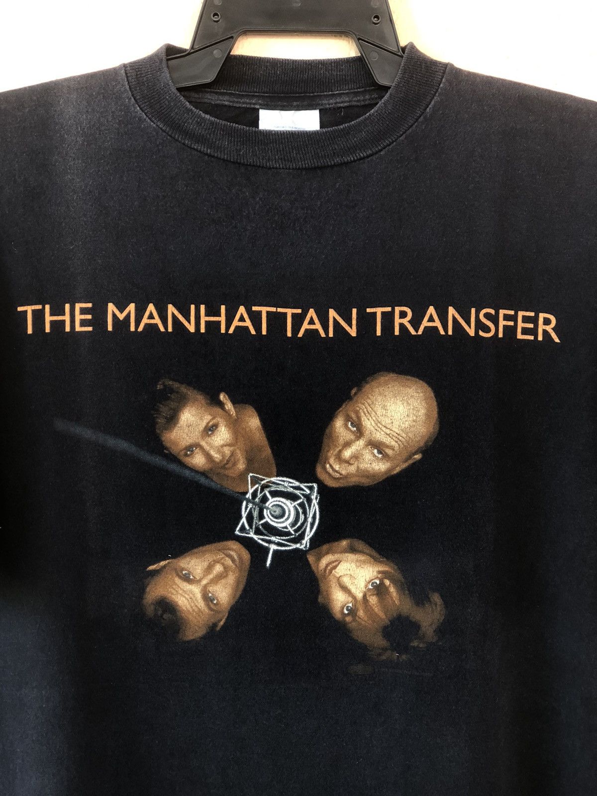 Band Tees × Vintage Vintage 90s THE MANHATTAN TRANSFER Size US L / EU 52-54 / 3 - 1 Thumbnail