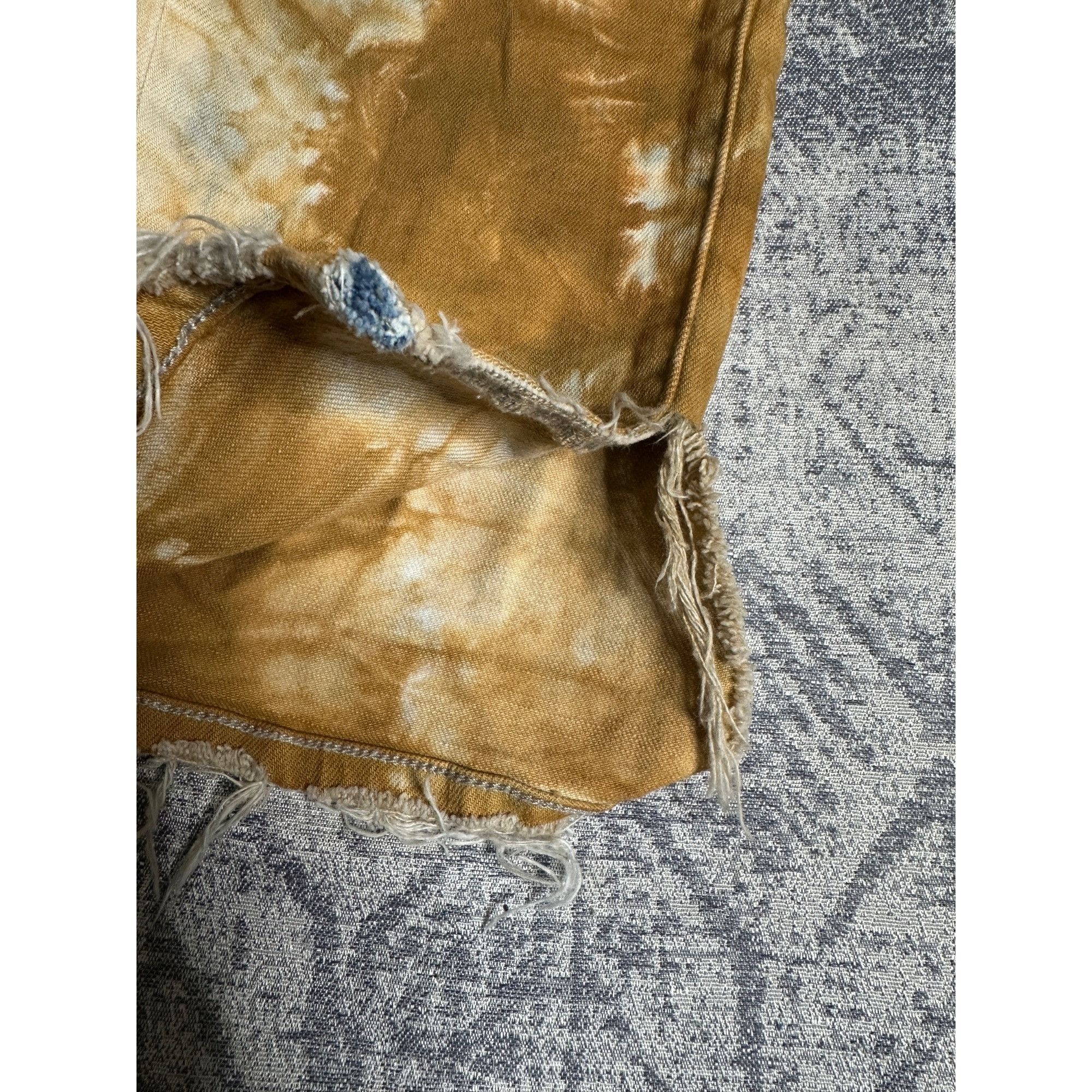 Purple Brand Purple Brand Split Distressed Hem tie-dye print skinny jeans Size US 36 / EU 52 - 2 Thumbnail