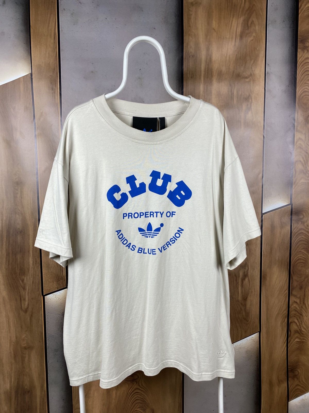 Adidas 🌺T-Shirt Adidas Blue Version Club SS-2023 270 Gr Tee🌺 Size US XL / EU 56 / 4 - 1 Thumbnail