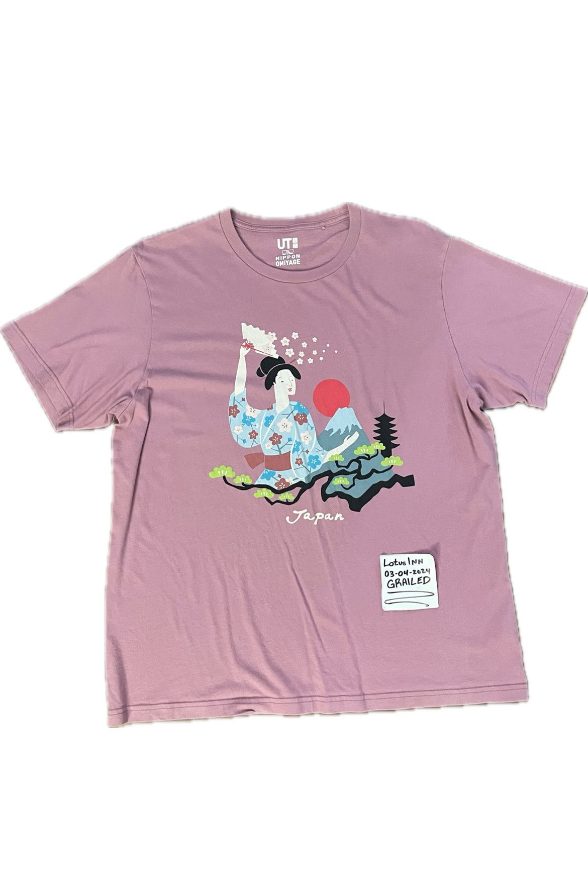 Uniqlo Uniqlo Nippon Omiyage Japan T-Shirt Short Sleeve Size US XL / EU 56 / 4 - 3 Thumbnail