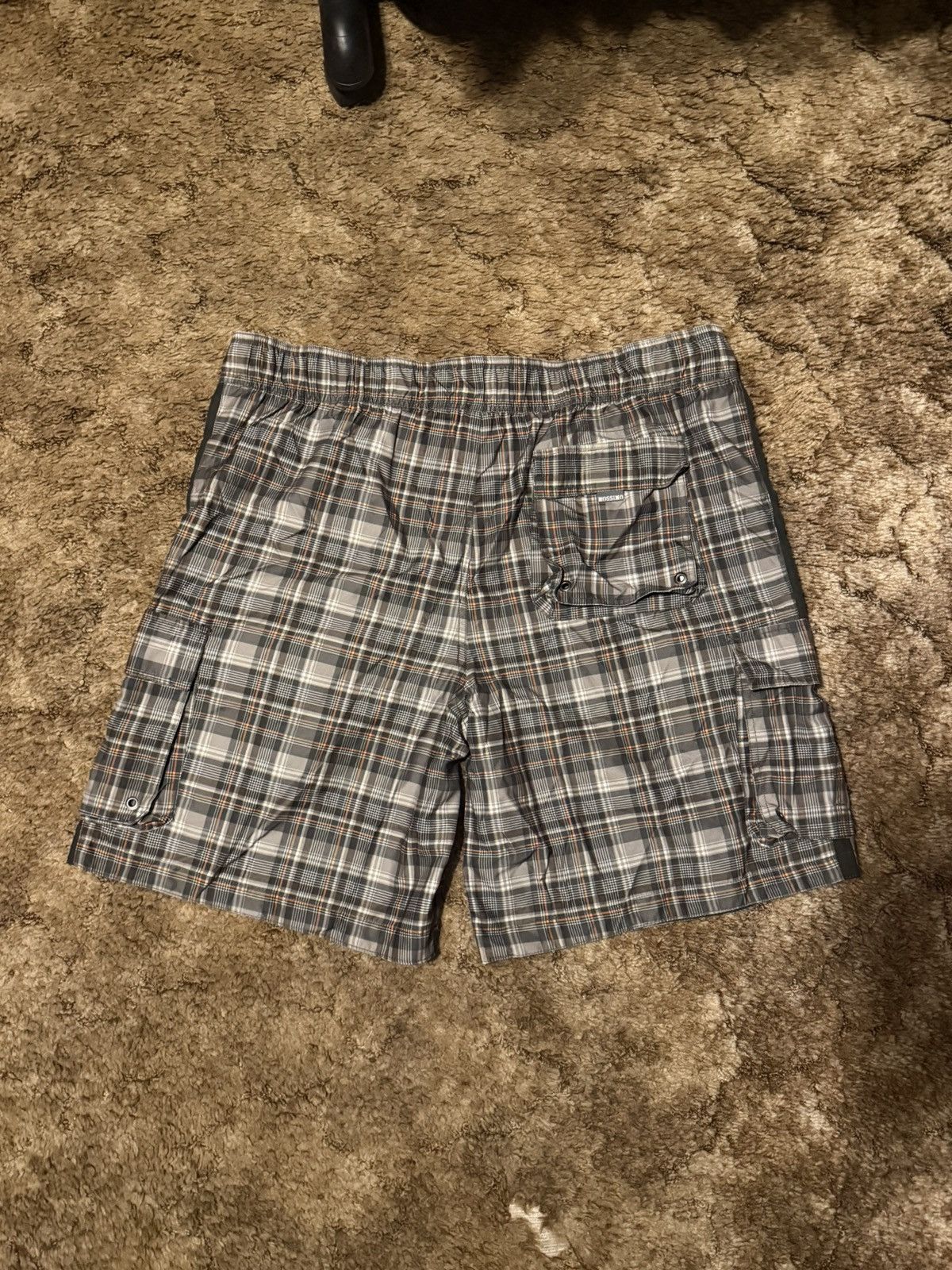 Mossimo Vintage Y2K Mossimo Plaid Cargo Shorts XLarge Size US 40 / EU 56 - 4 Thumbnail