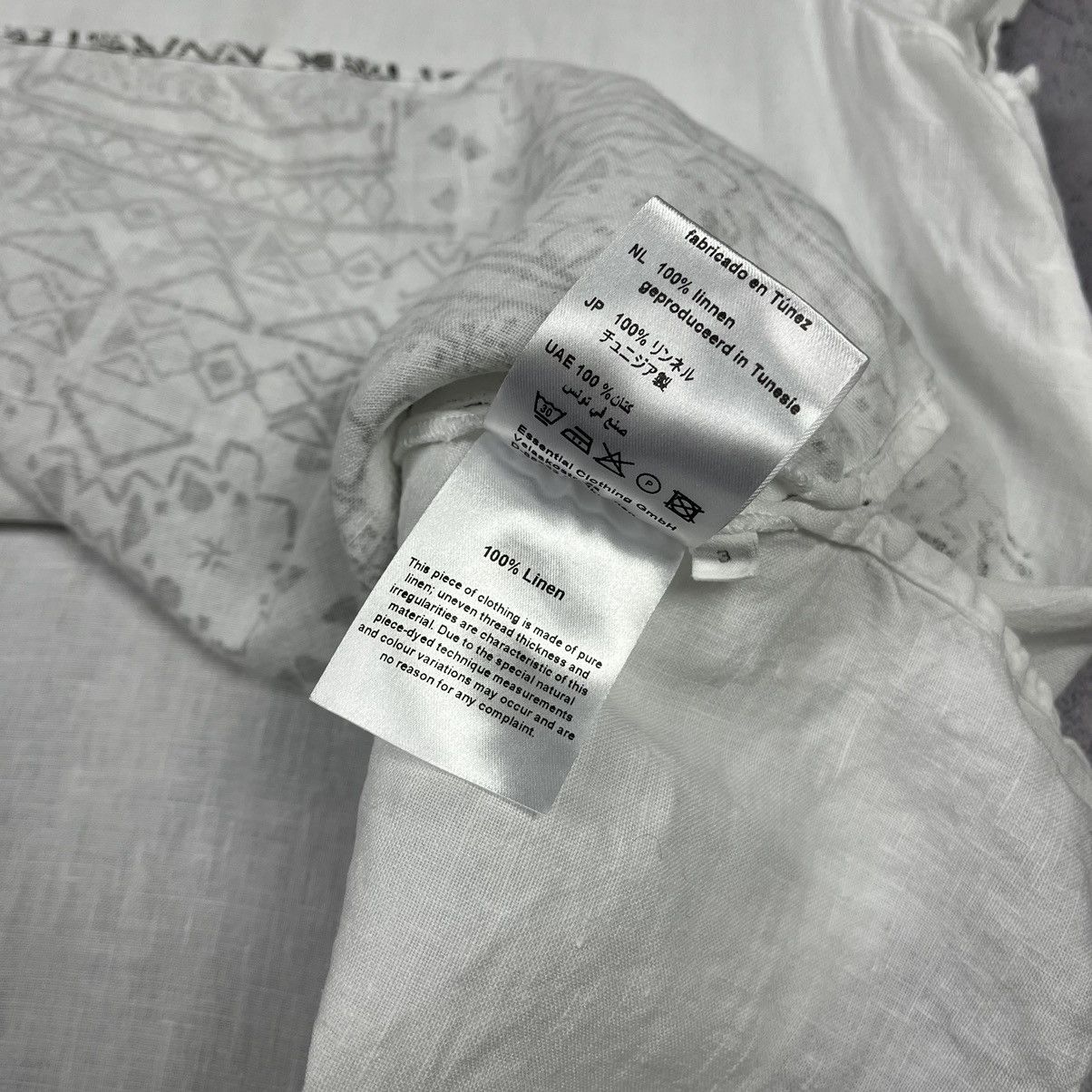 Other Elemente Clemente ladies avant garde lagenlook linen blouse Size L / US 10 / IT 46 - 9 Thumbnail