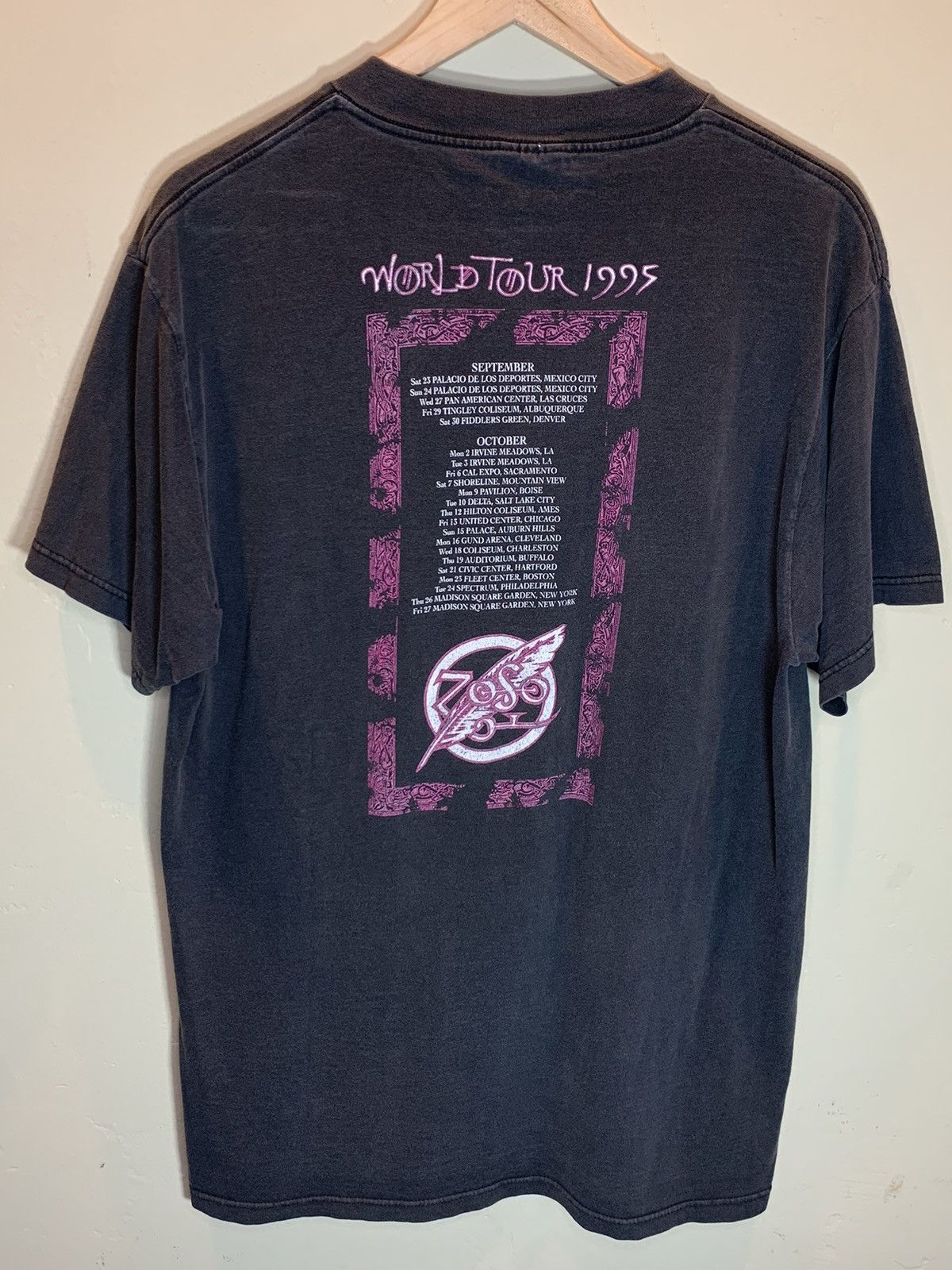 Band Tees RARE* Vintage 90’s Led Zeppelin No Quarter Tour Band T-Shirt Size US L / EU 52-54 / 3 - 2 Thumbnail